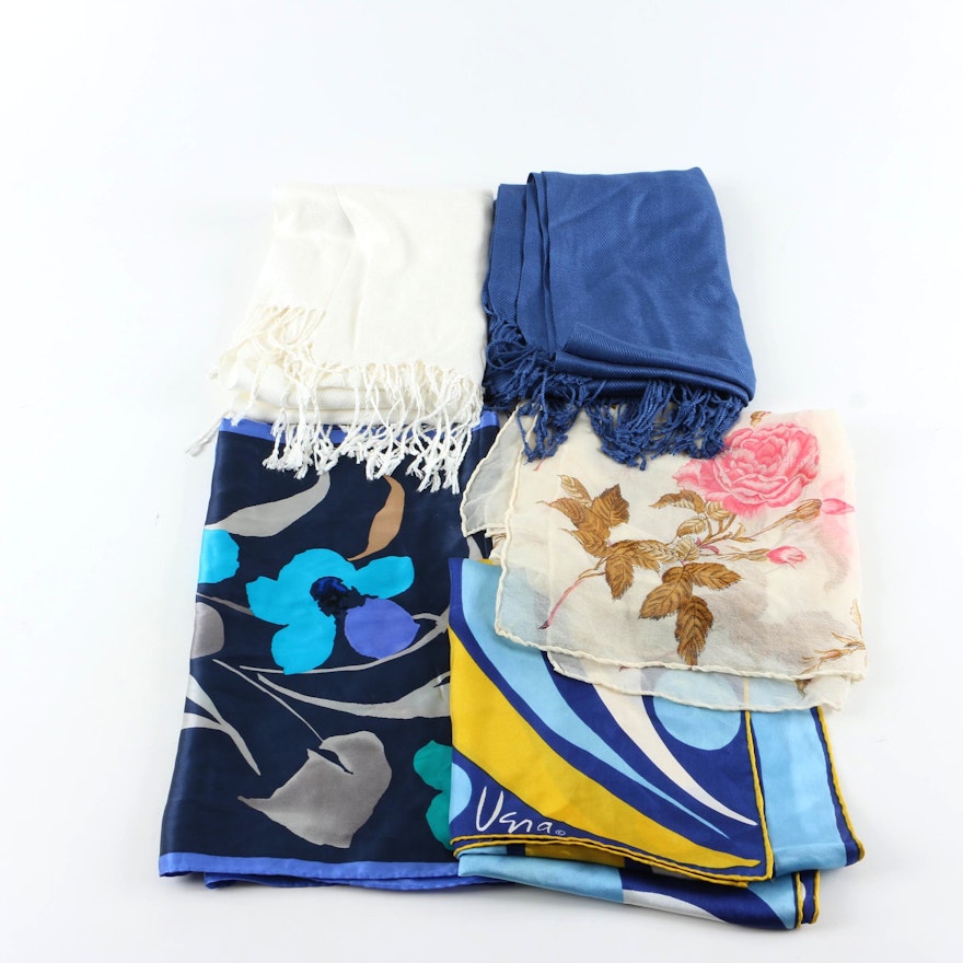 Assortment of Scarves Including Vera