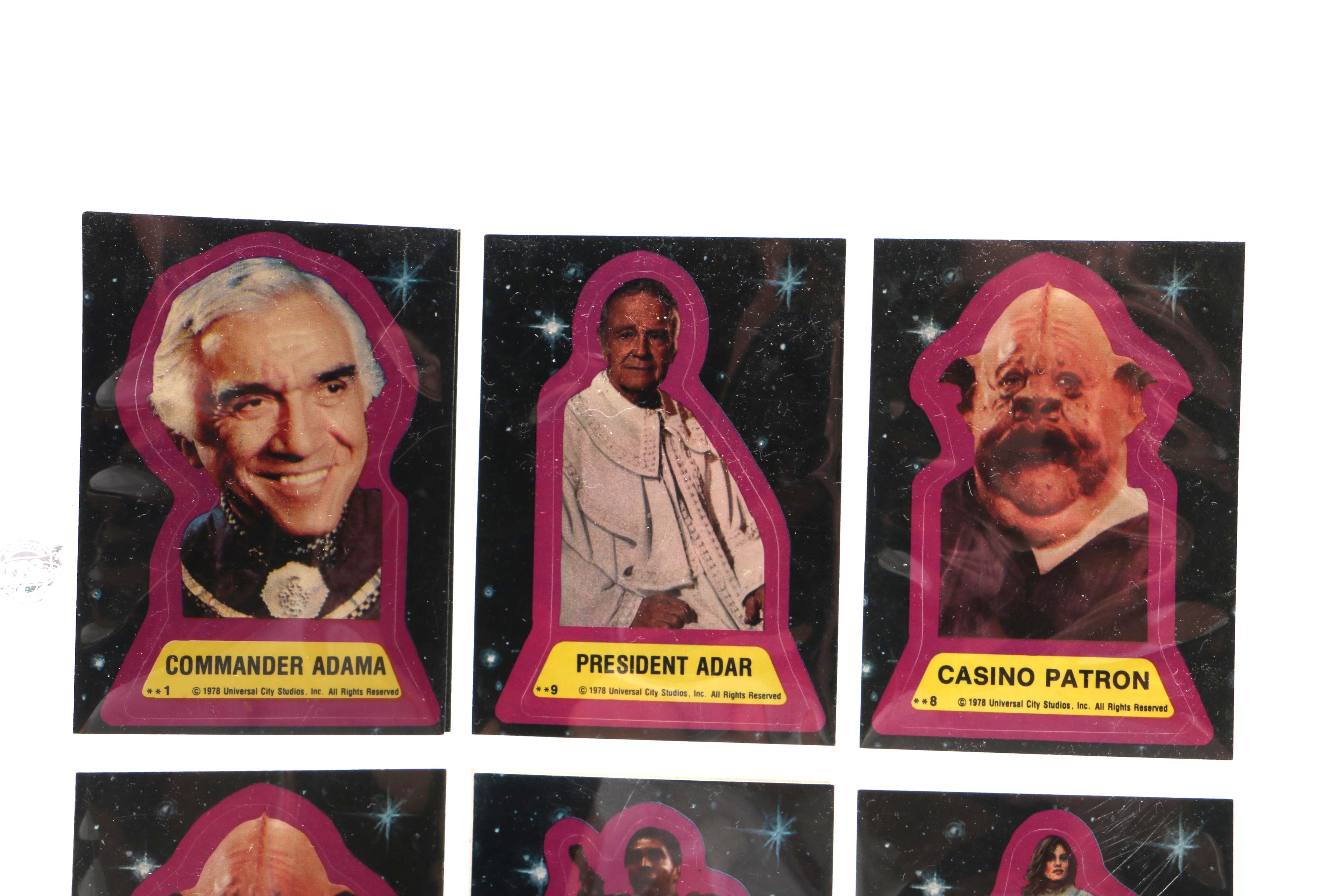 1978 "Battlestar Galactica" Collectible Cards