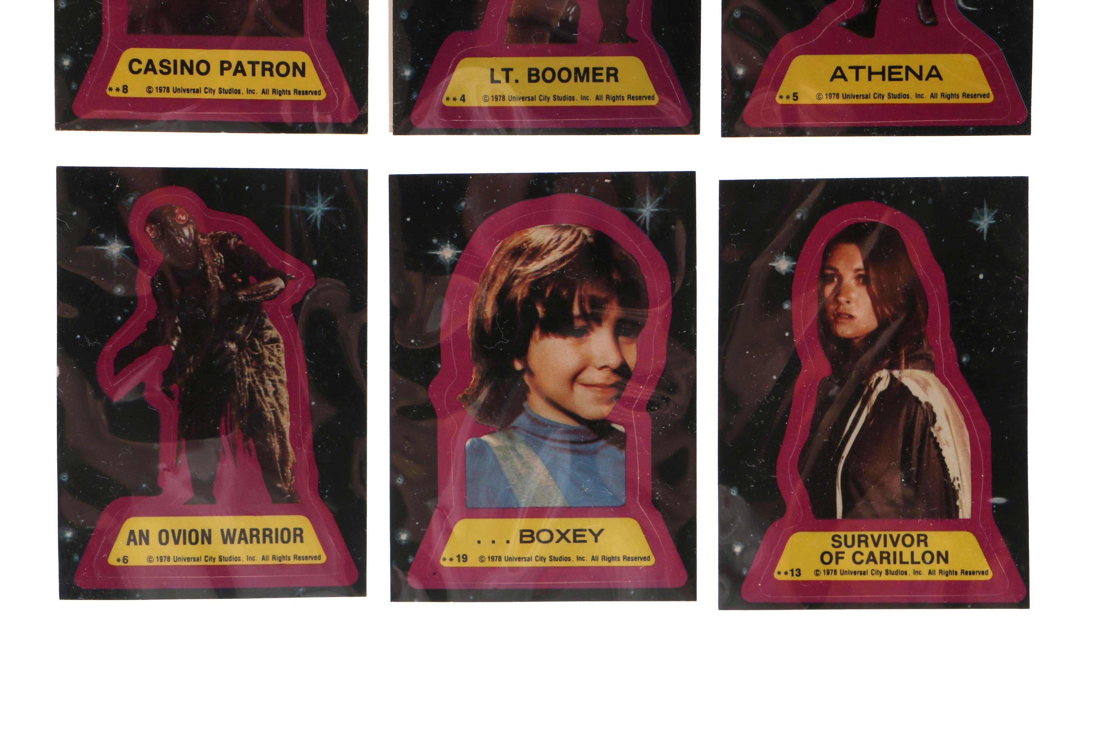 1978 "Battlestar Galactica" Collectible Cards