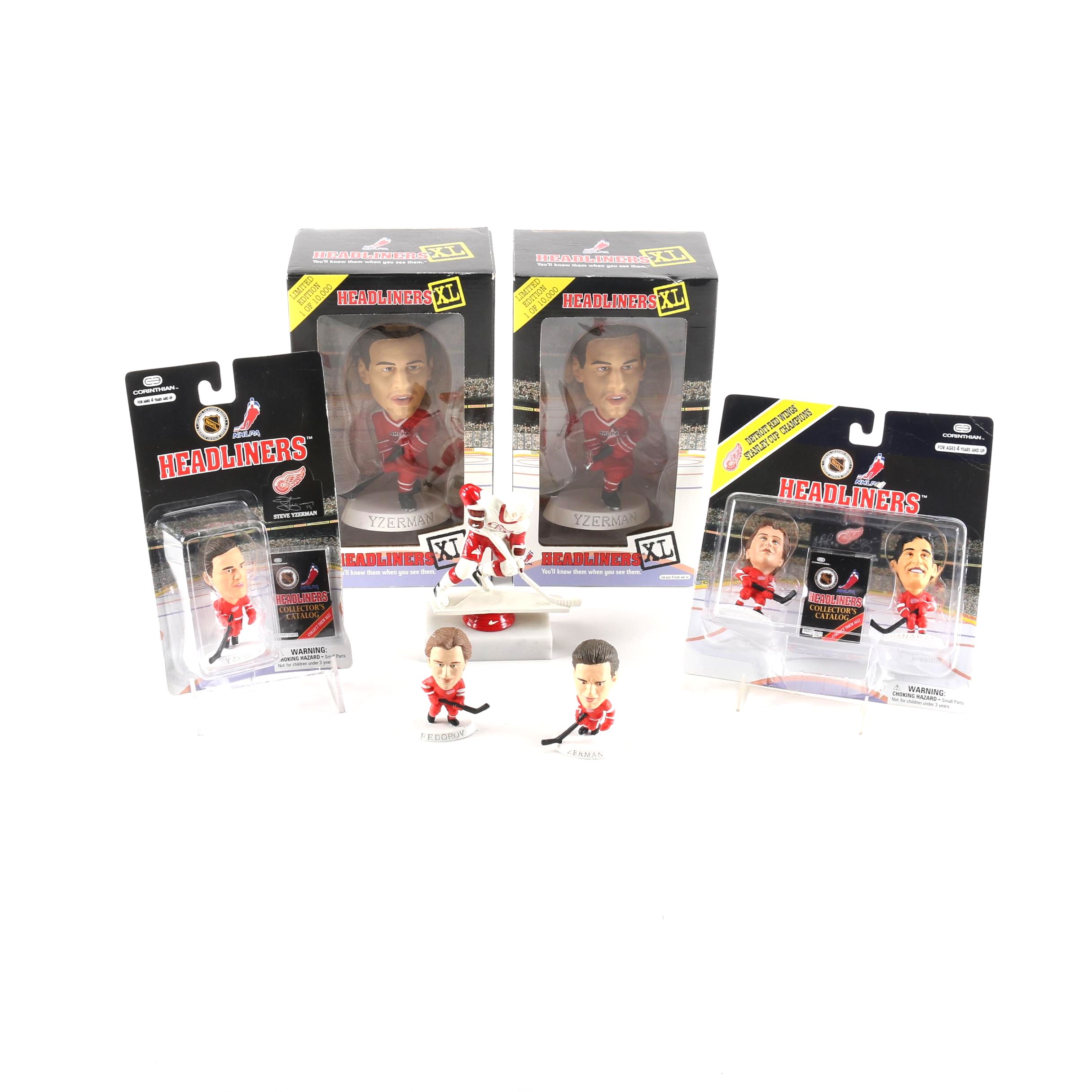 Headliners Detroit Red Wings Bobbleheads