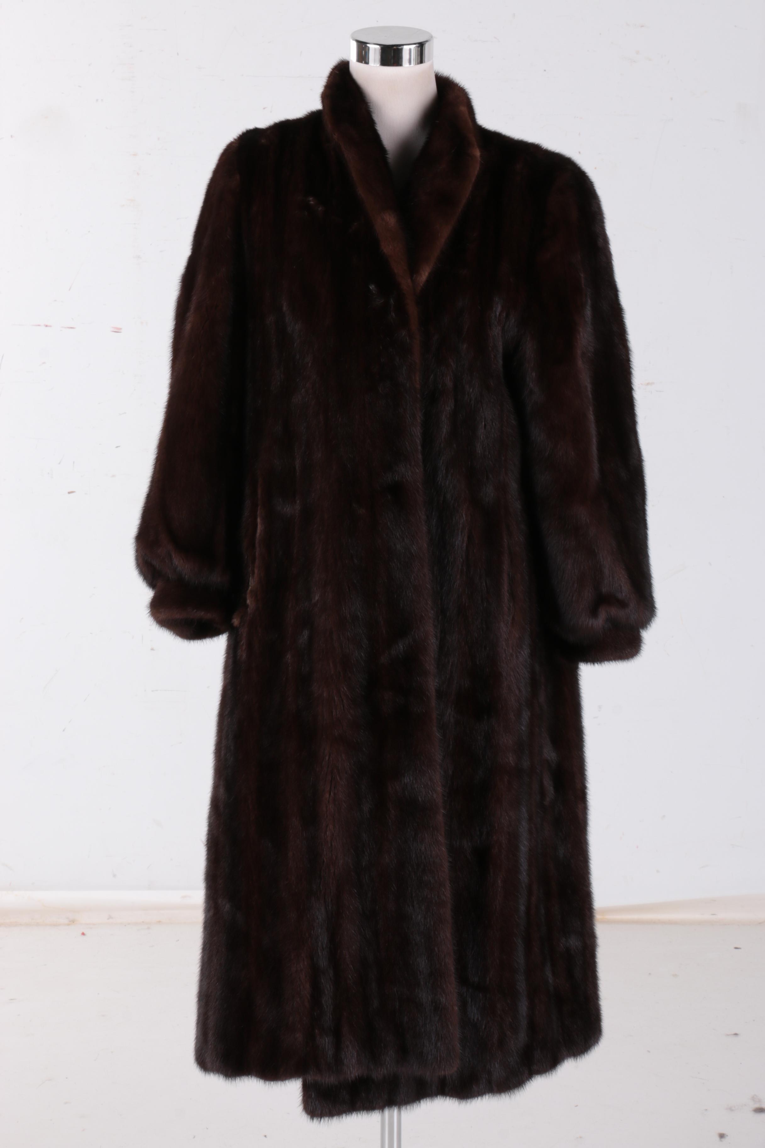 Michael Fur Co. Full Length Mink Coat
