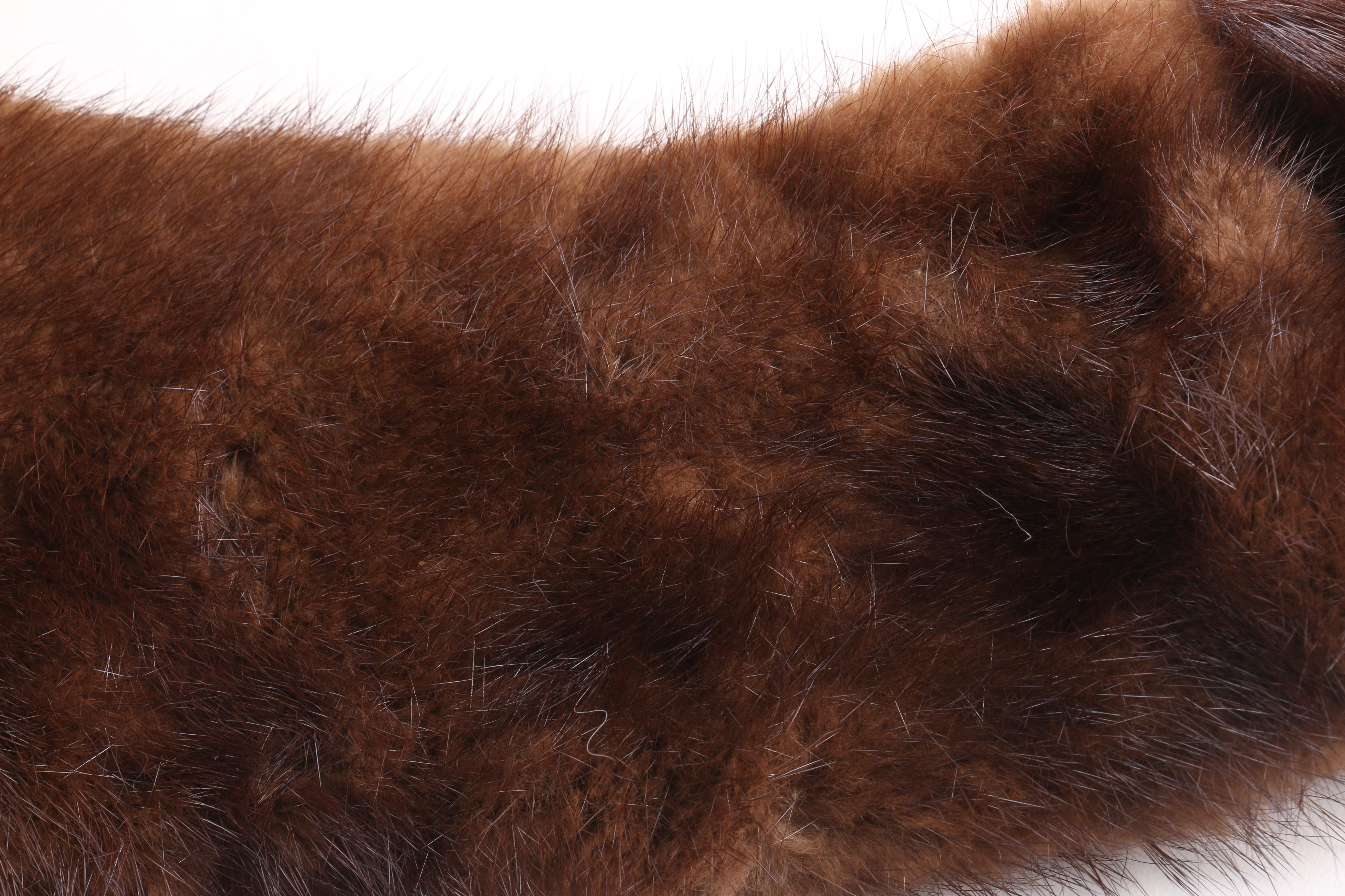 Mink and Fox Fur Stoles