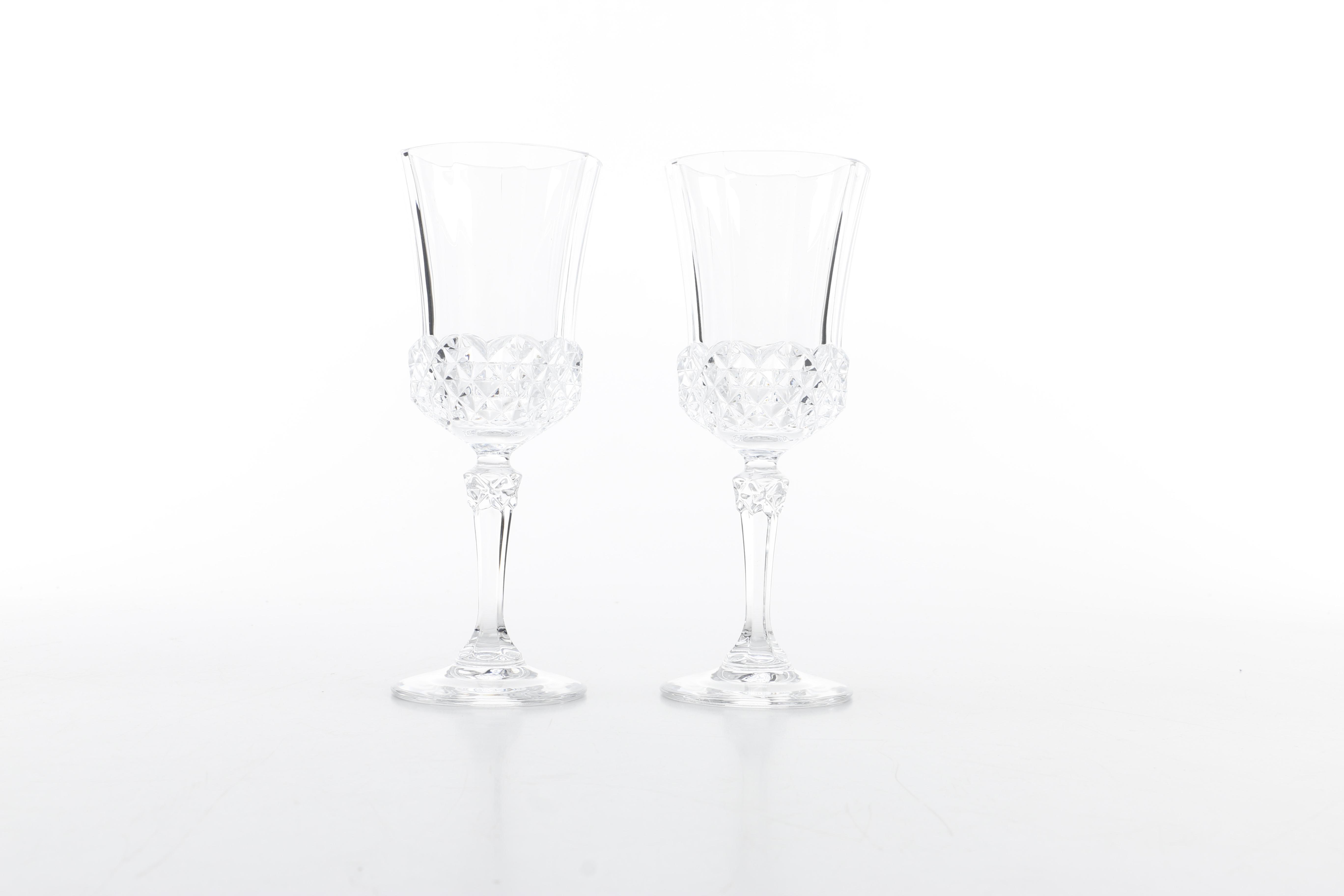 Collection of Crystal Cordial Glasses