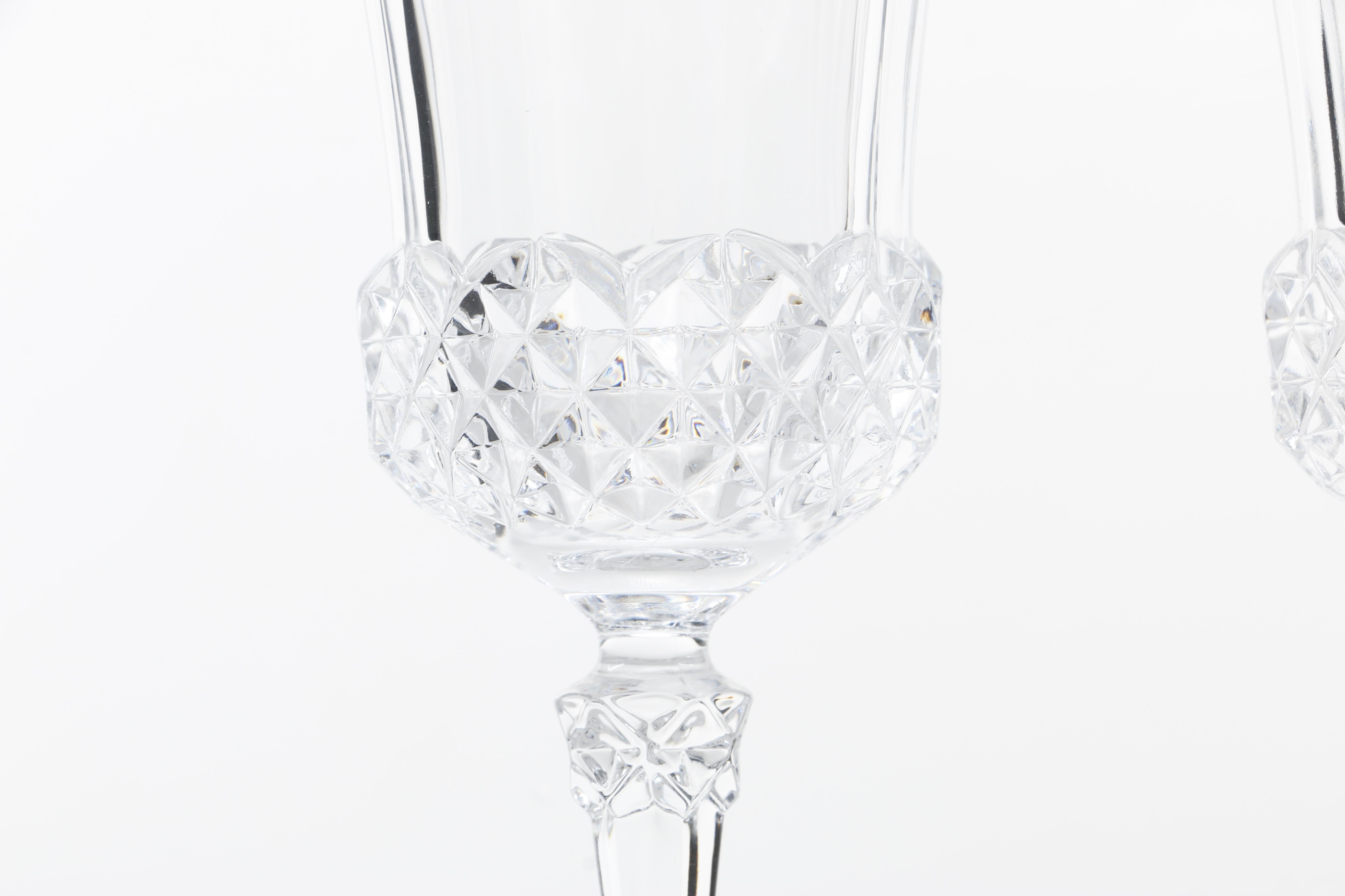 Collection of Crystal Cordial Glasses