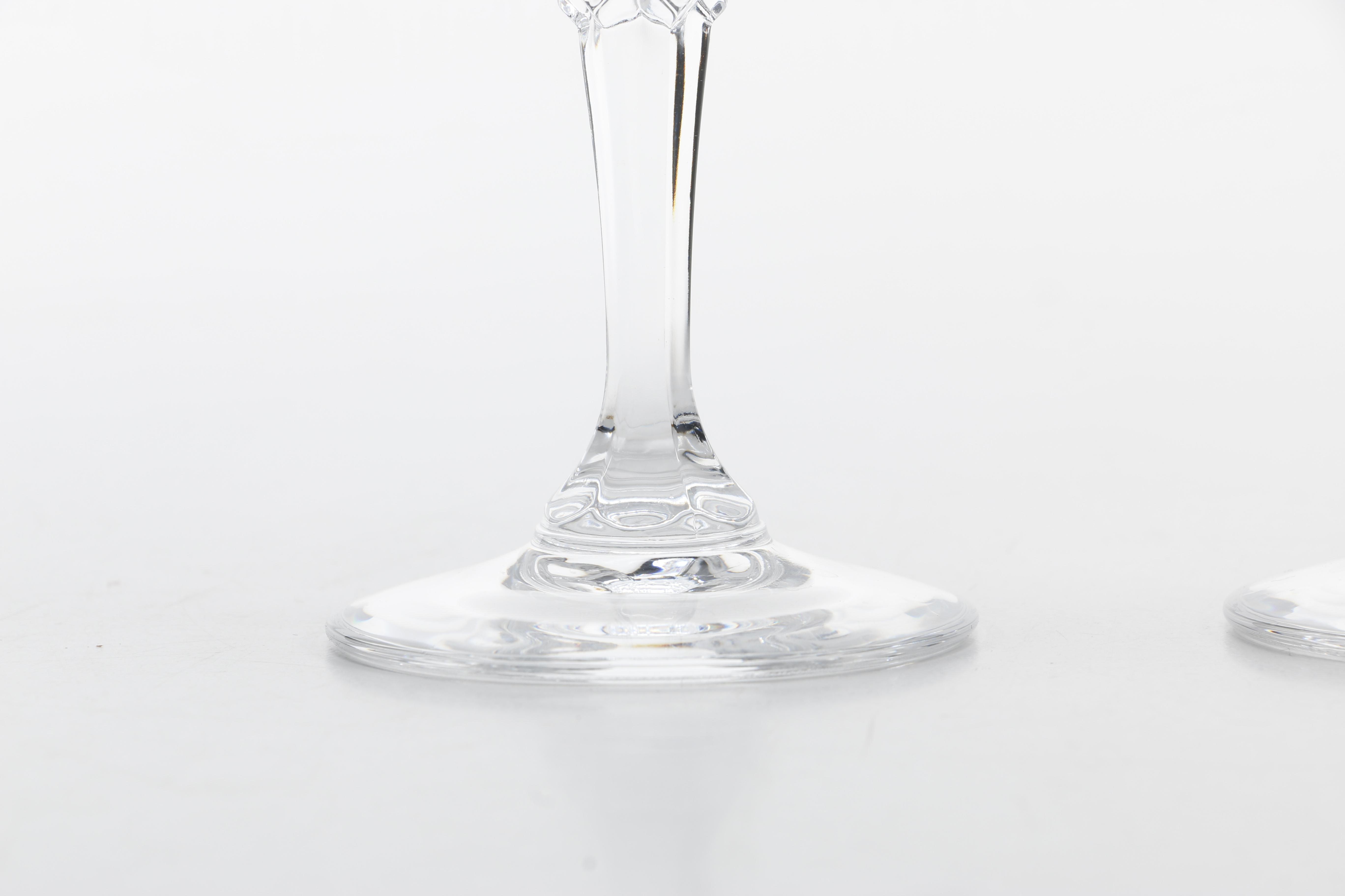 Collection of Crystal Cordial Glasses