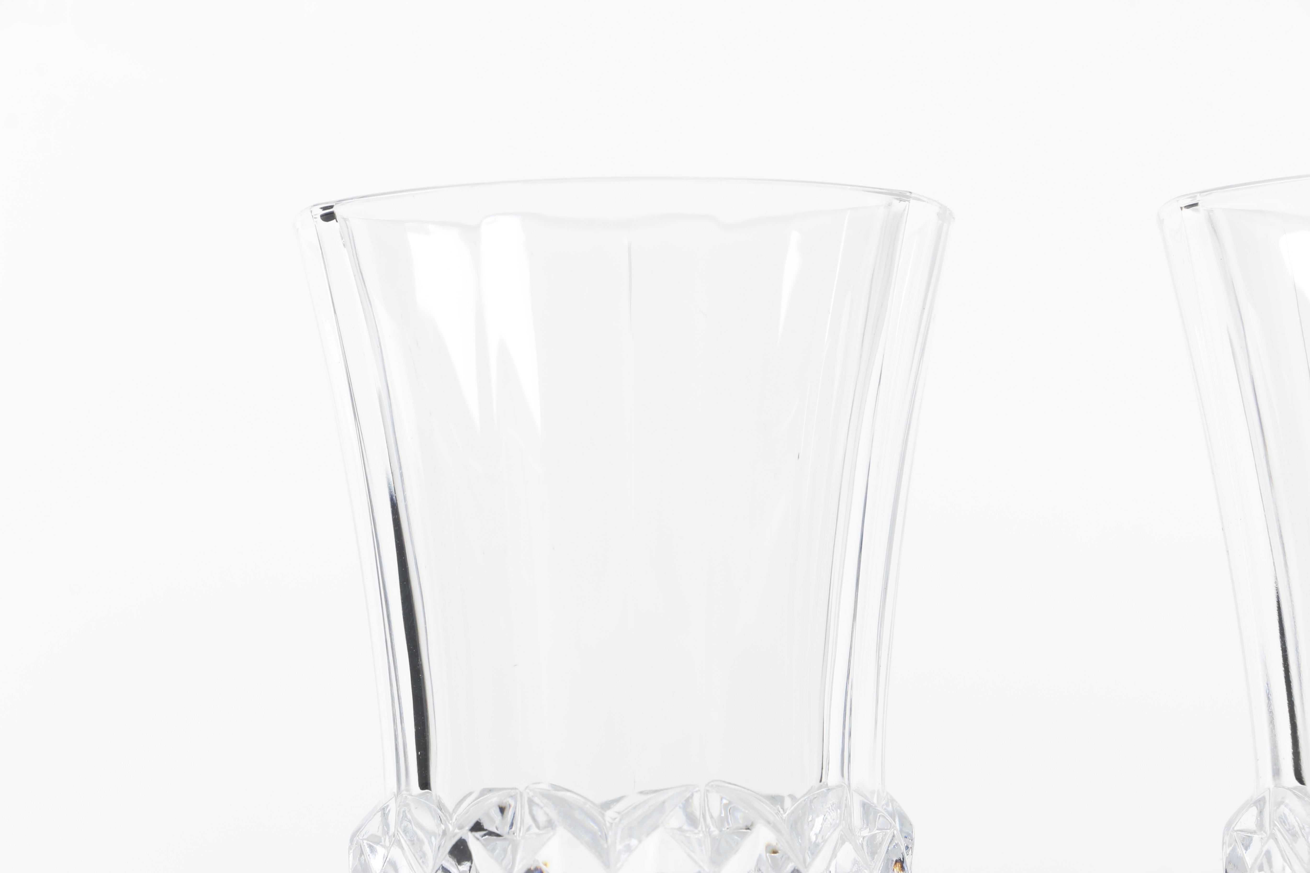 Collection of Crystal Cordial Glasses