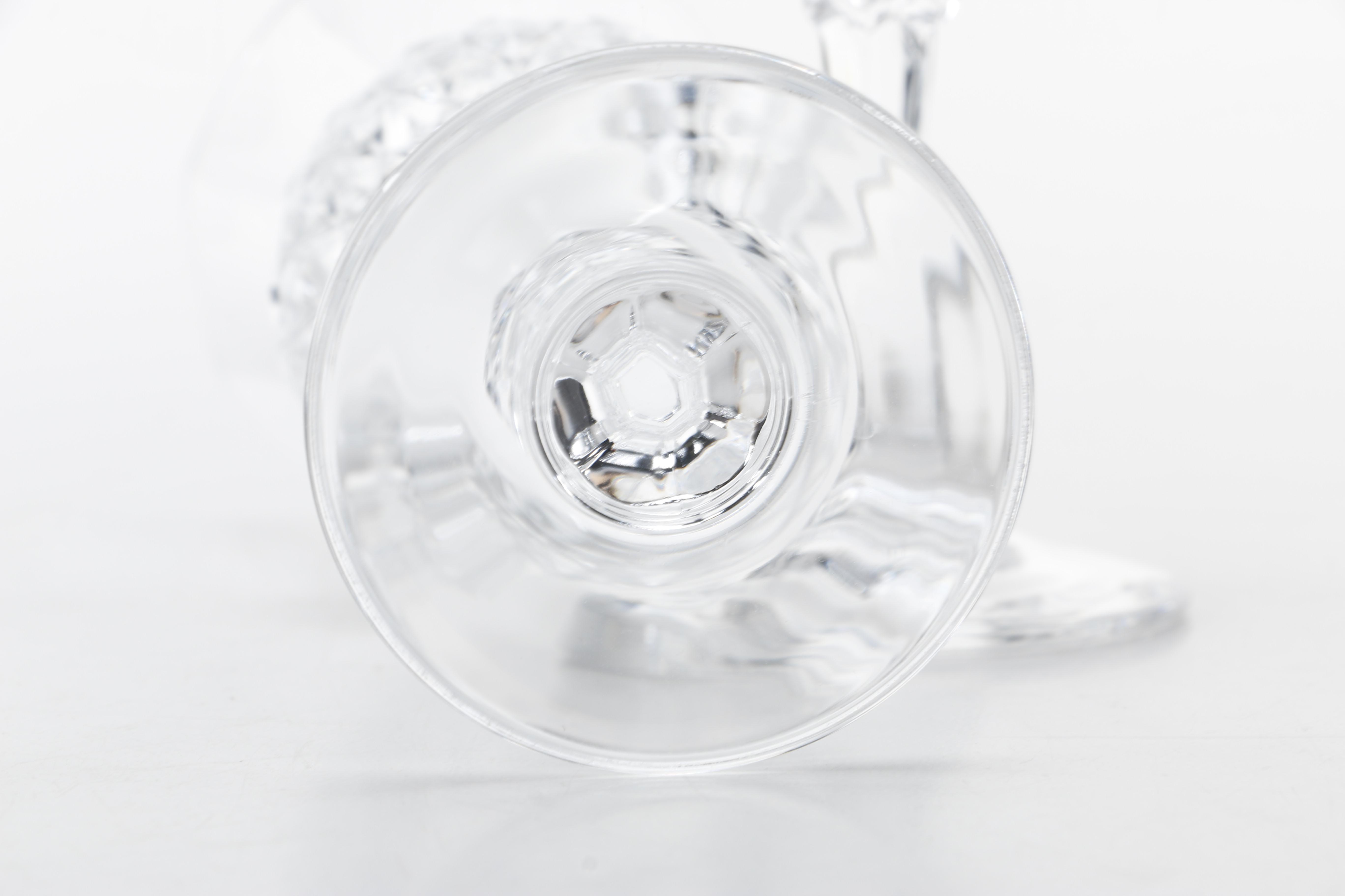 Collection of Crystal Cordial Glasses