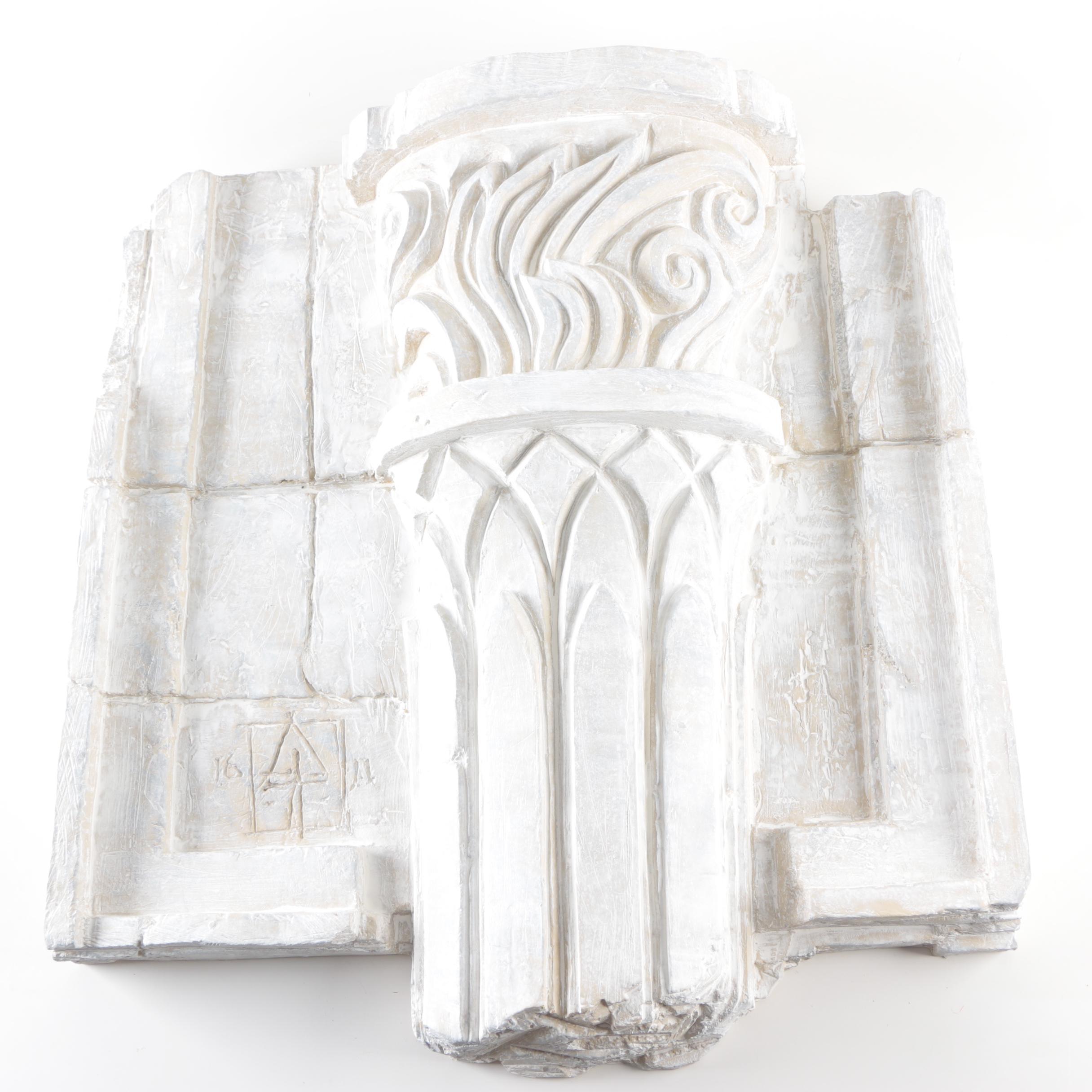Resin Reproduction Wall Hanging With Column