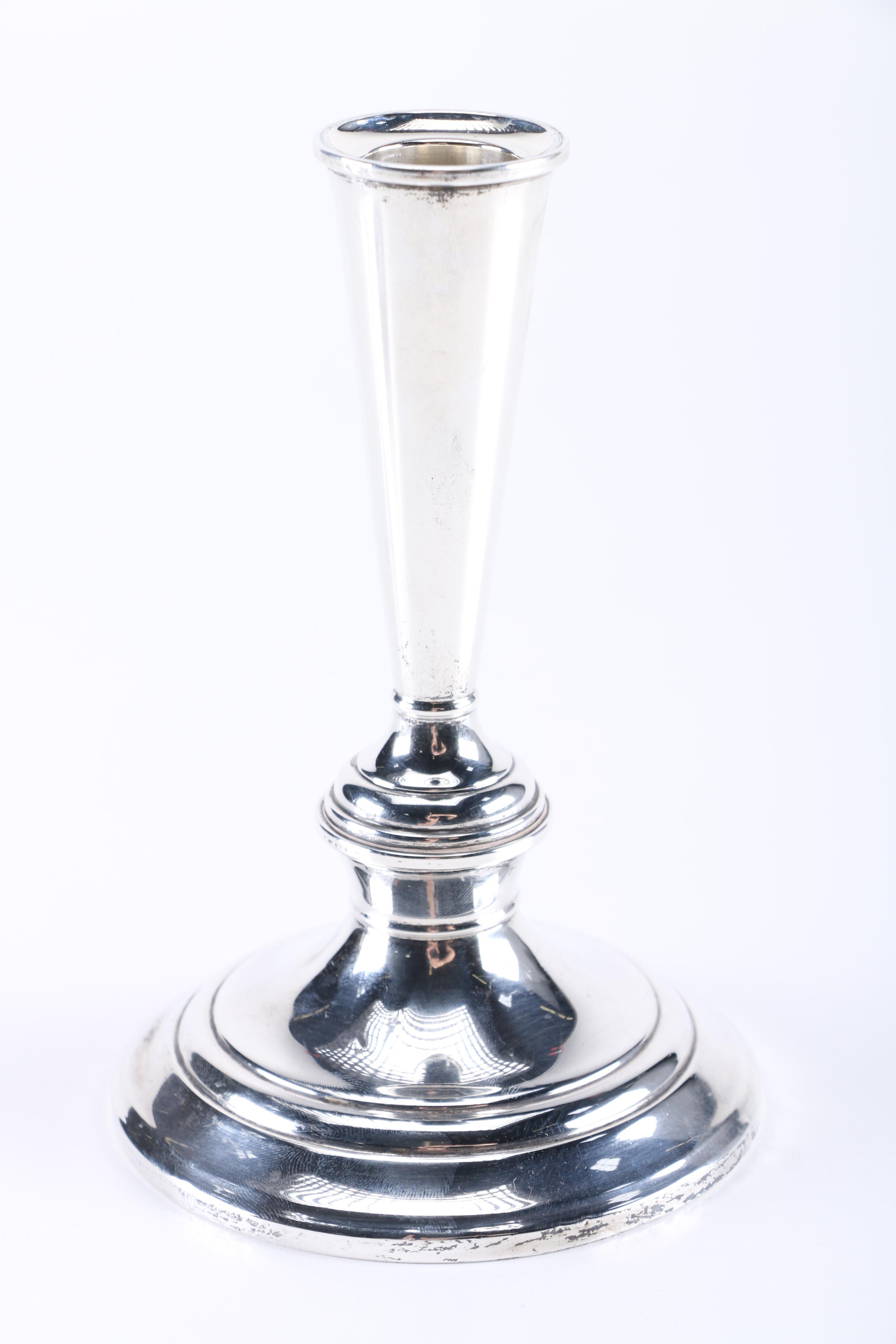 Gorham "Puritan" Weighted Sterling Candelabrum