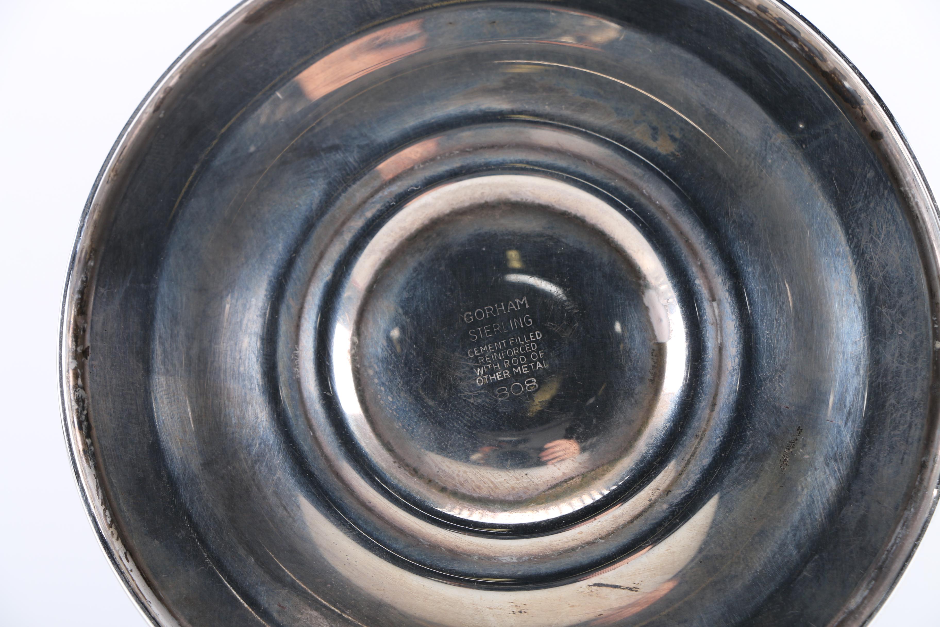 Gorham "Puritan" Weighted Sterling Candelabrum