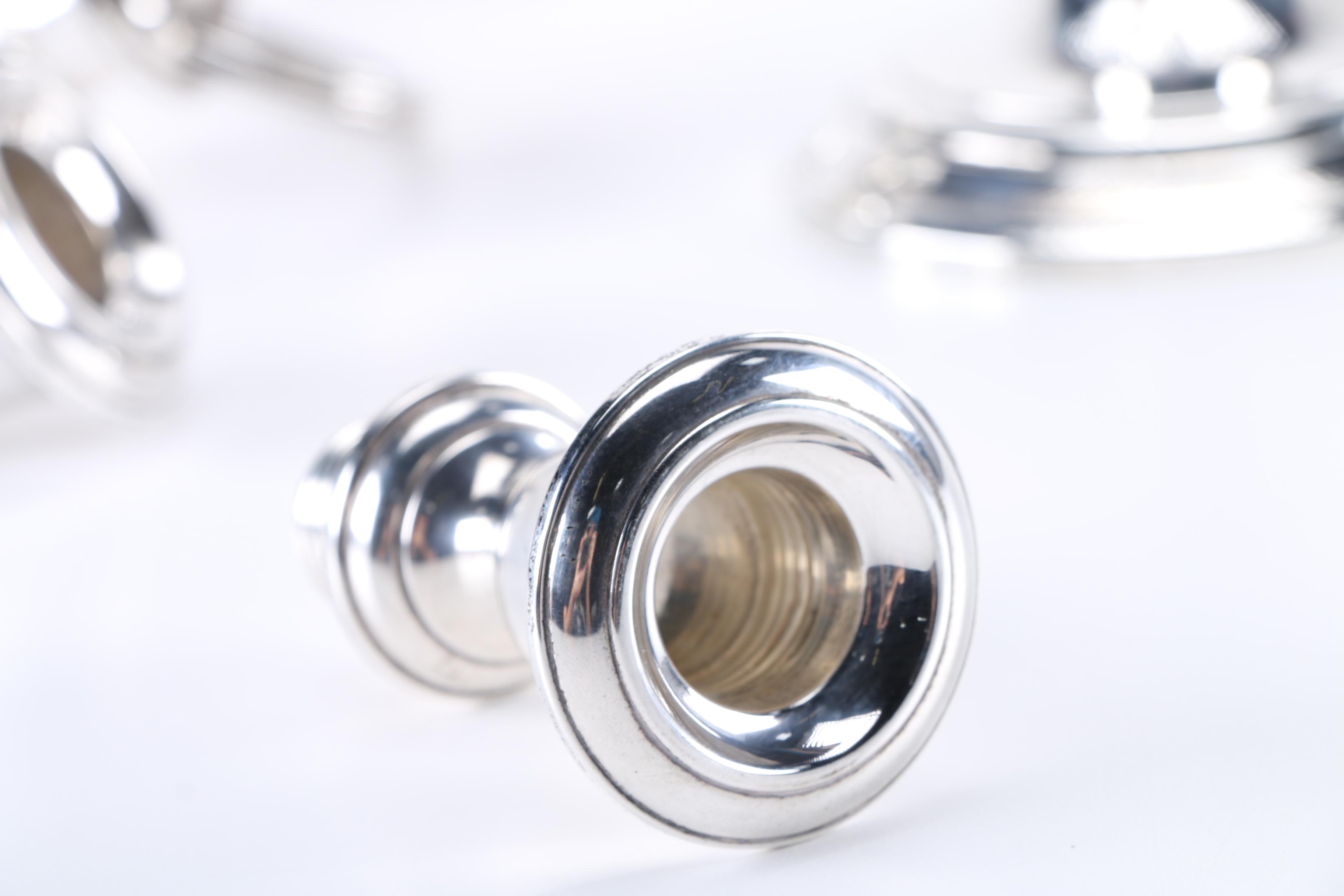 Gorham "Puritan" Weighted Sterling Candelabrum