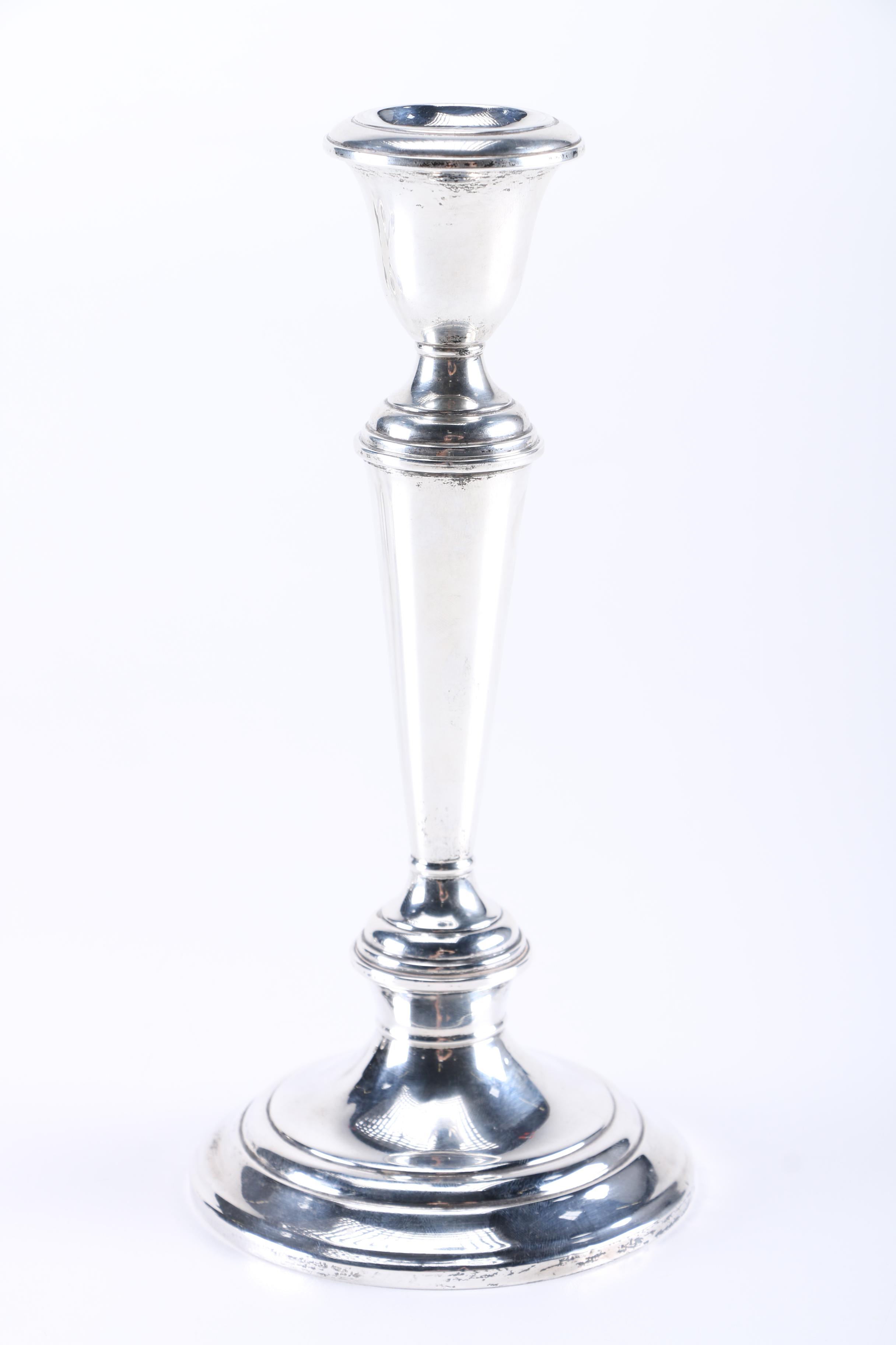 Gorham "Puritan" Weighted Sterling Candelabrum