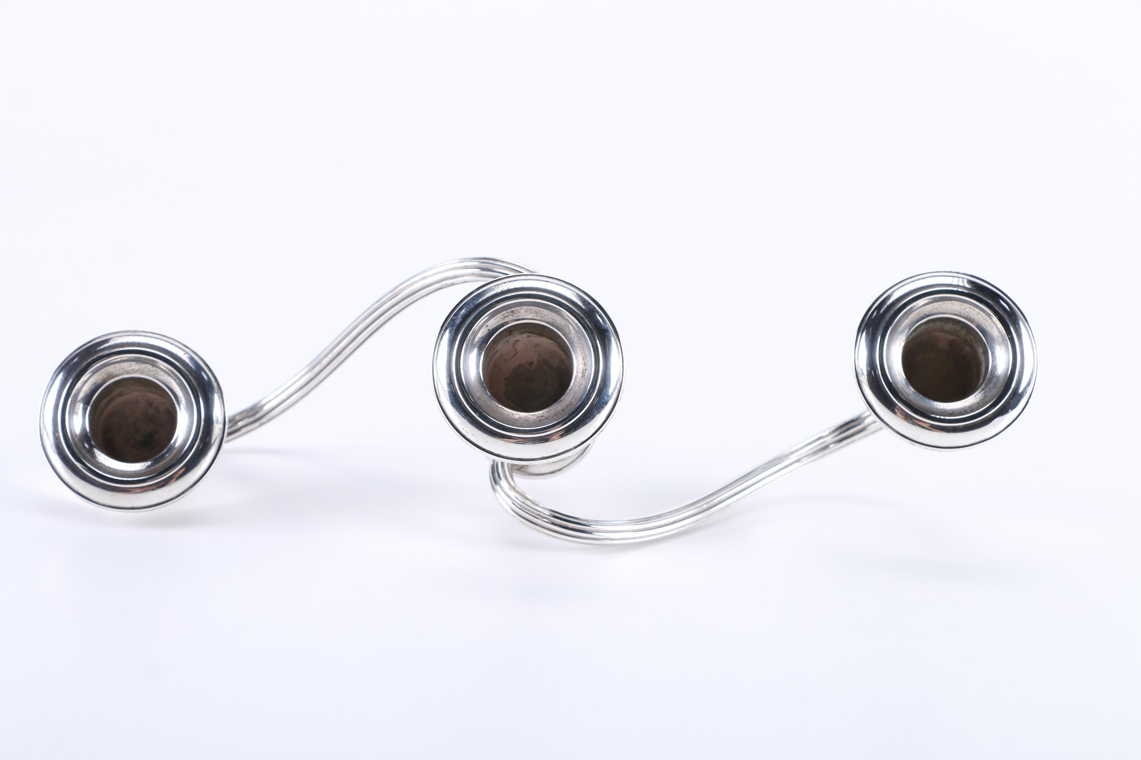 Gorham "Puritan" Weighted Sterling Candelabrum