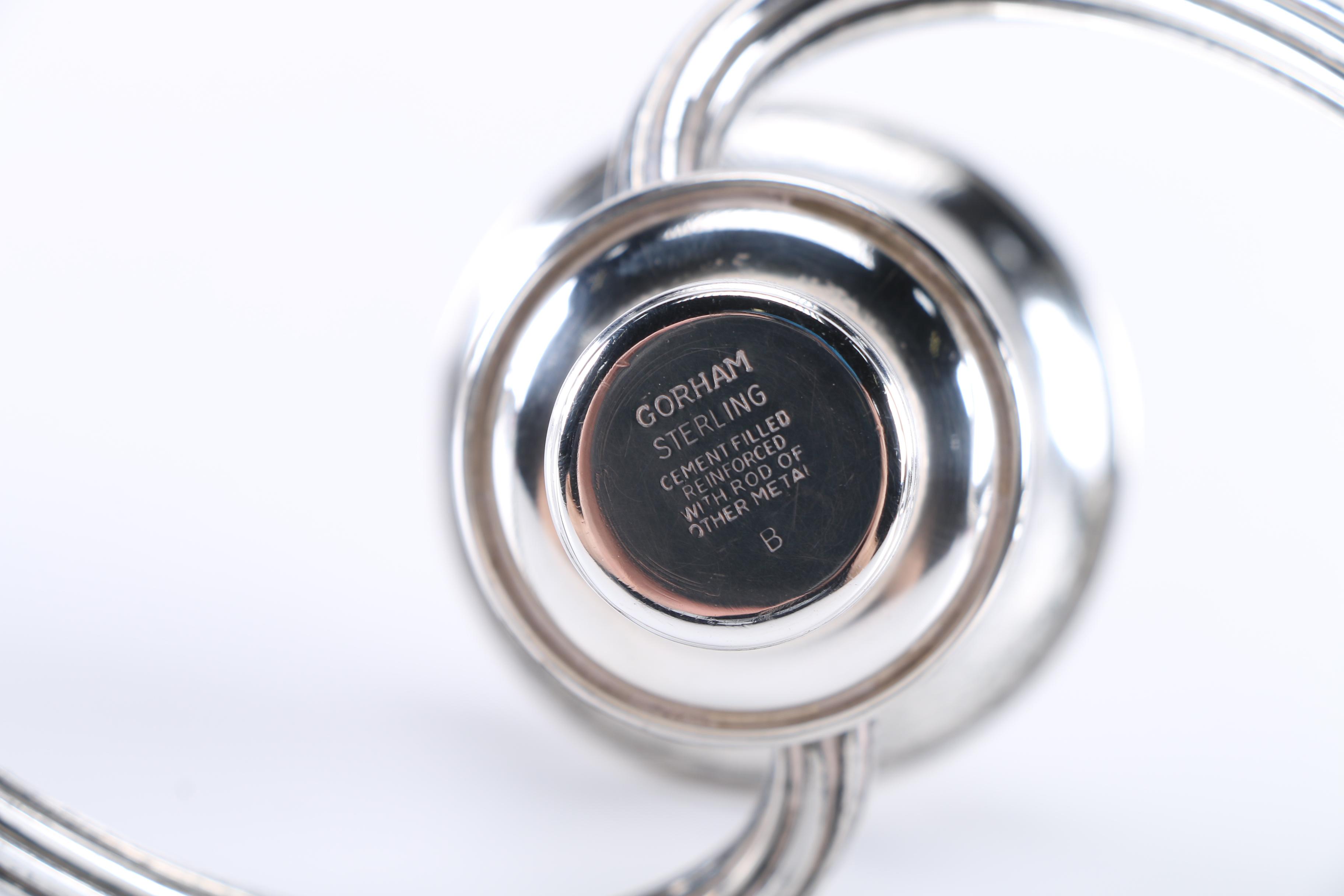 Gorham "Puritan" Weighted Sterling Candelabrum