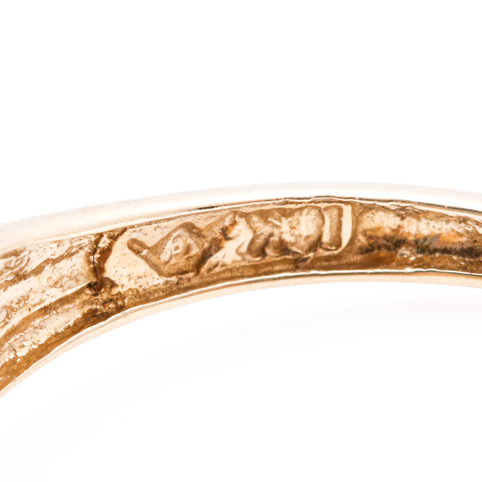 10K Yellow Gold Gemstone and Diamond Rings