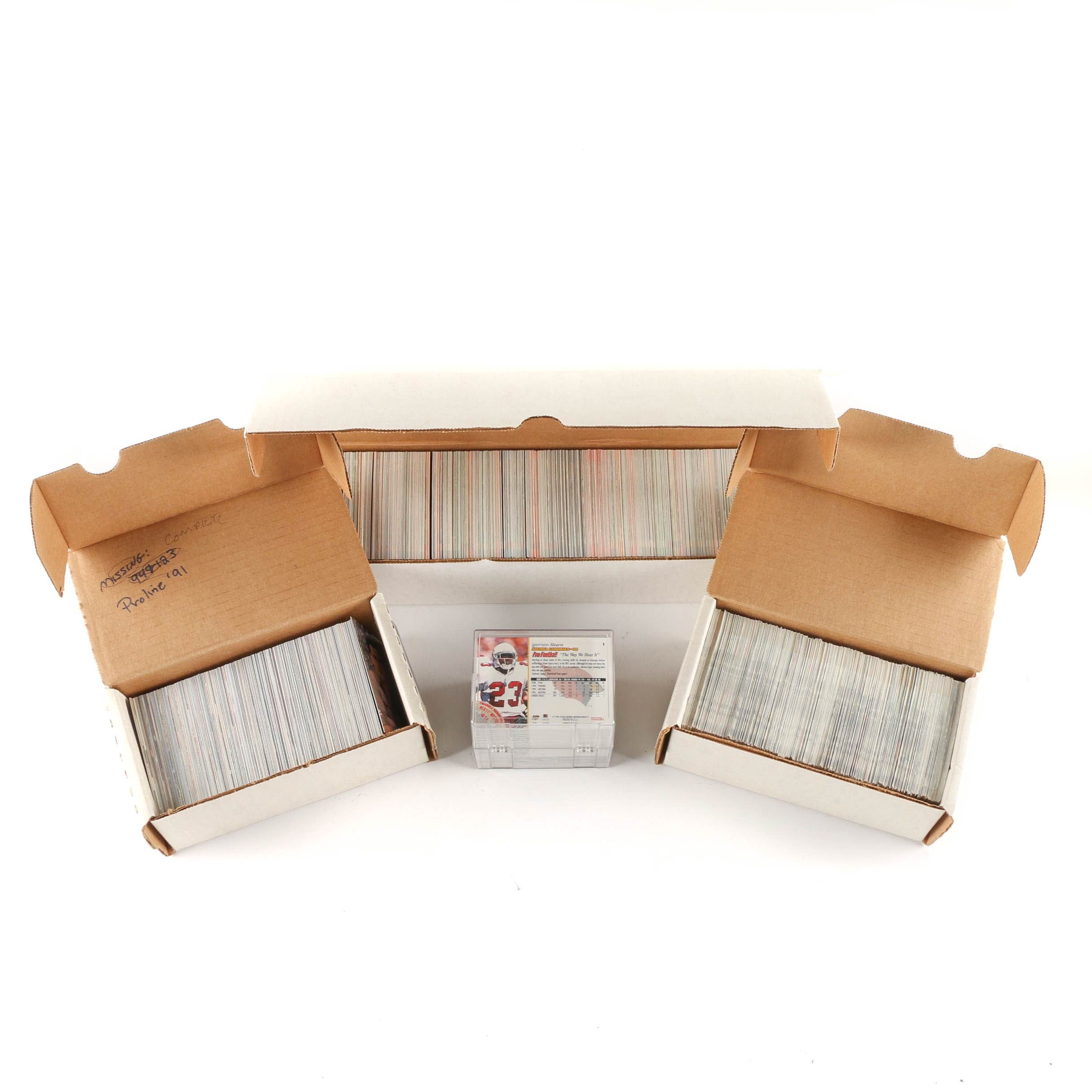 Collection of Football Card Sets