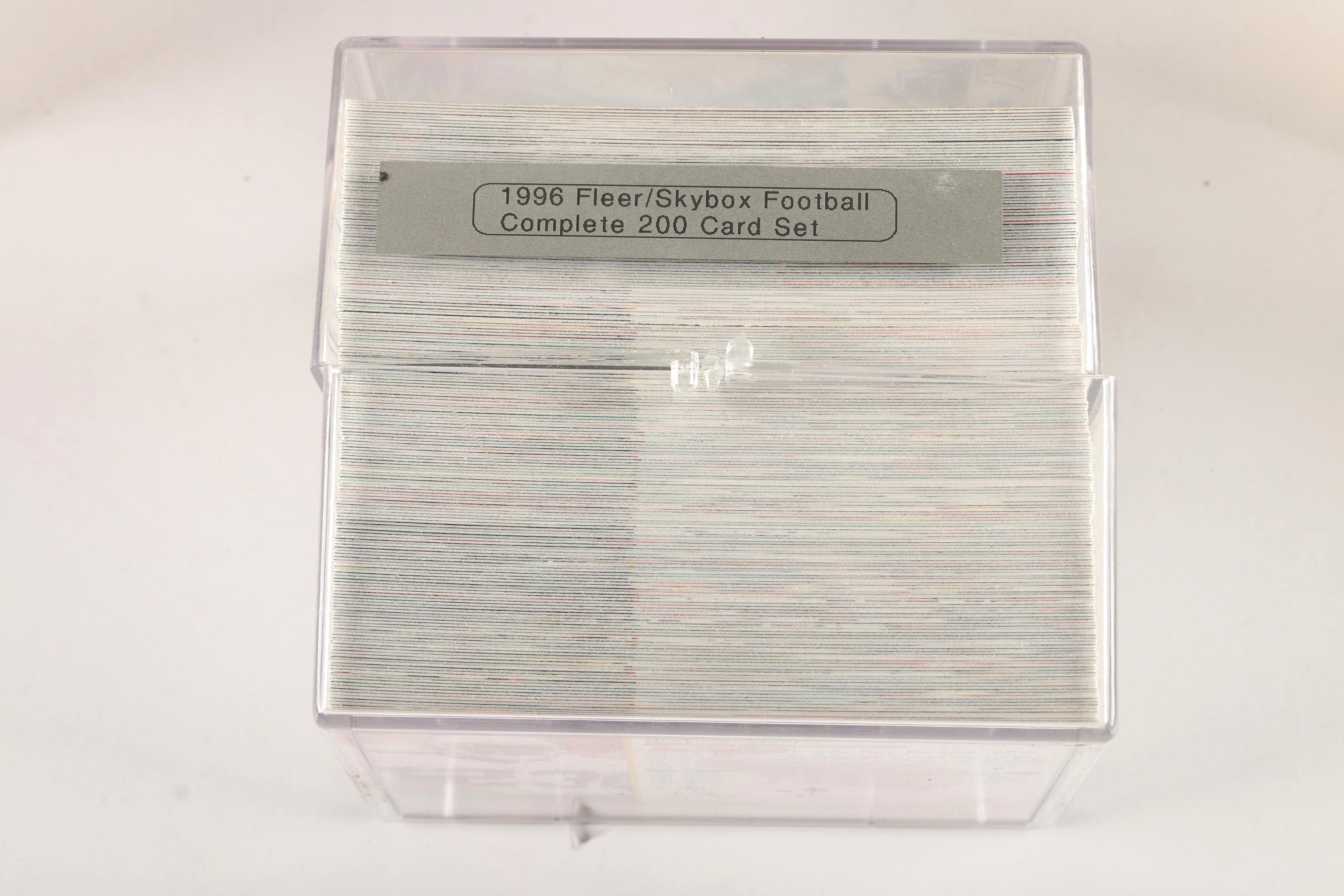 Collection of Football Card Sets