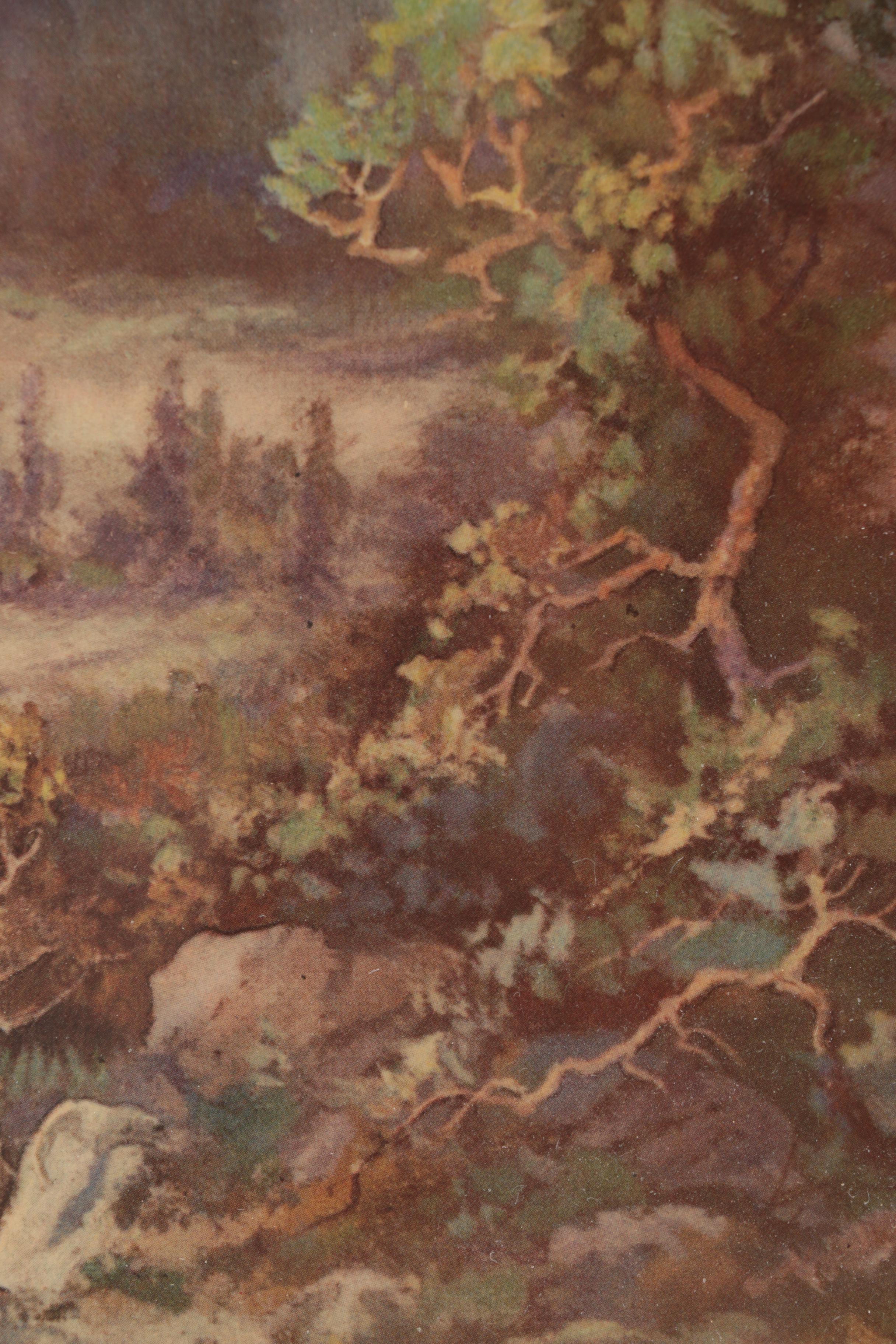 Offset Lithograph After David Swing "Western Grandeur"