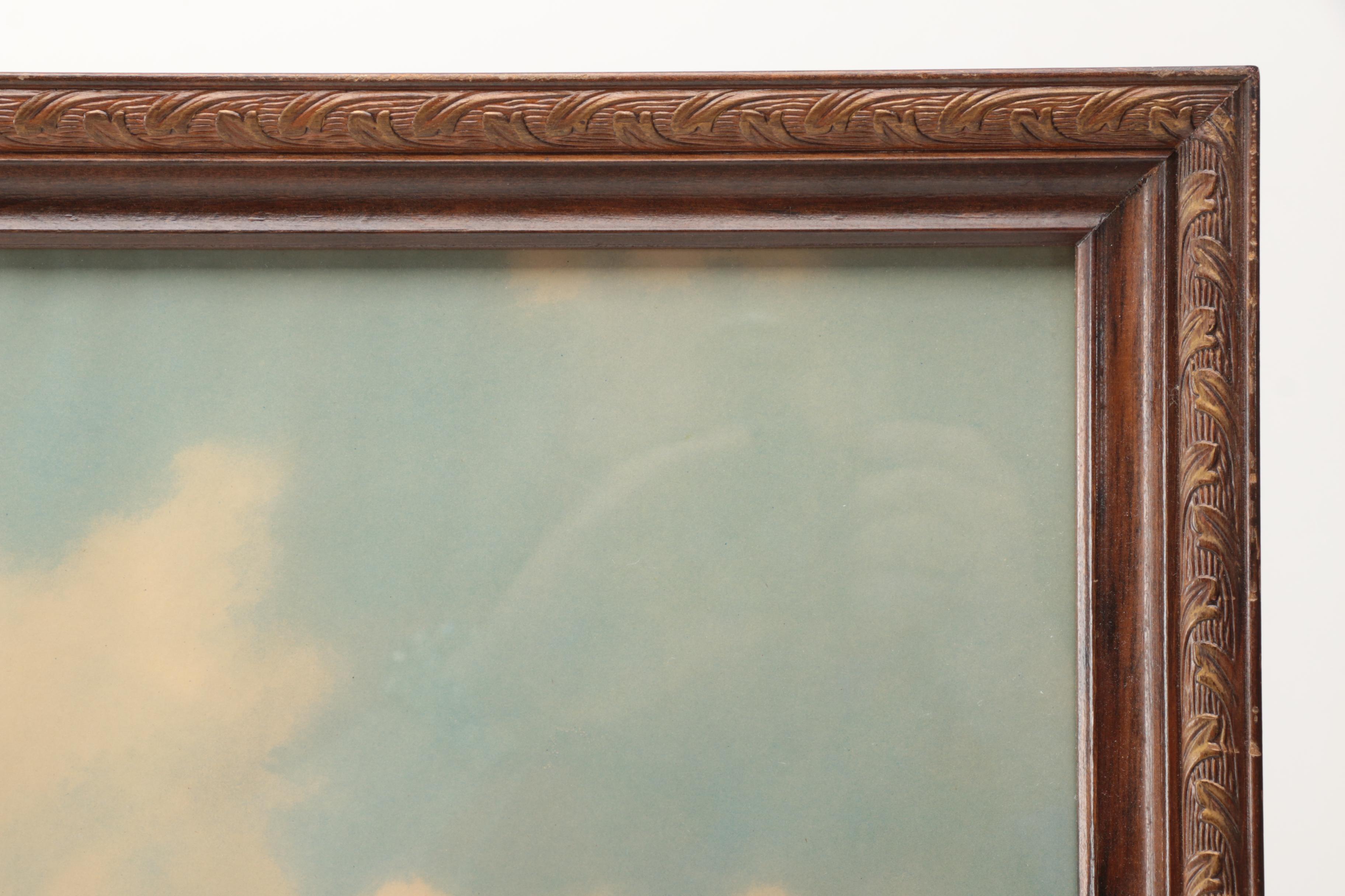 Offset Lithograph After David Swing "Western Grandeur"