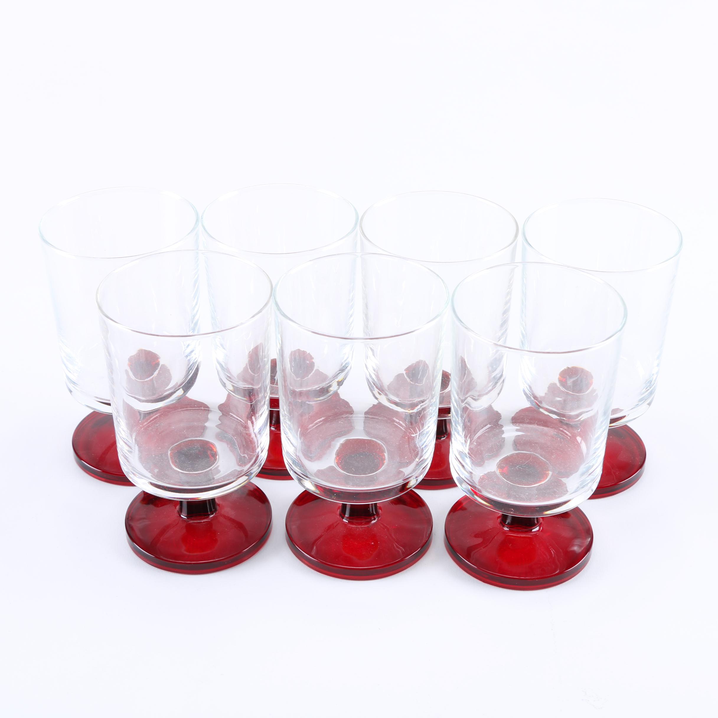 Eight Vintage French Cordials