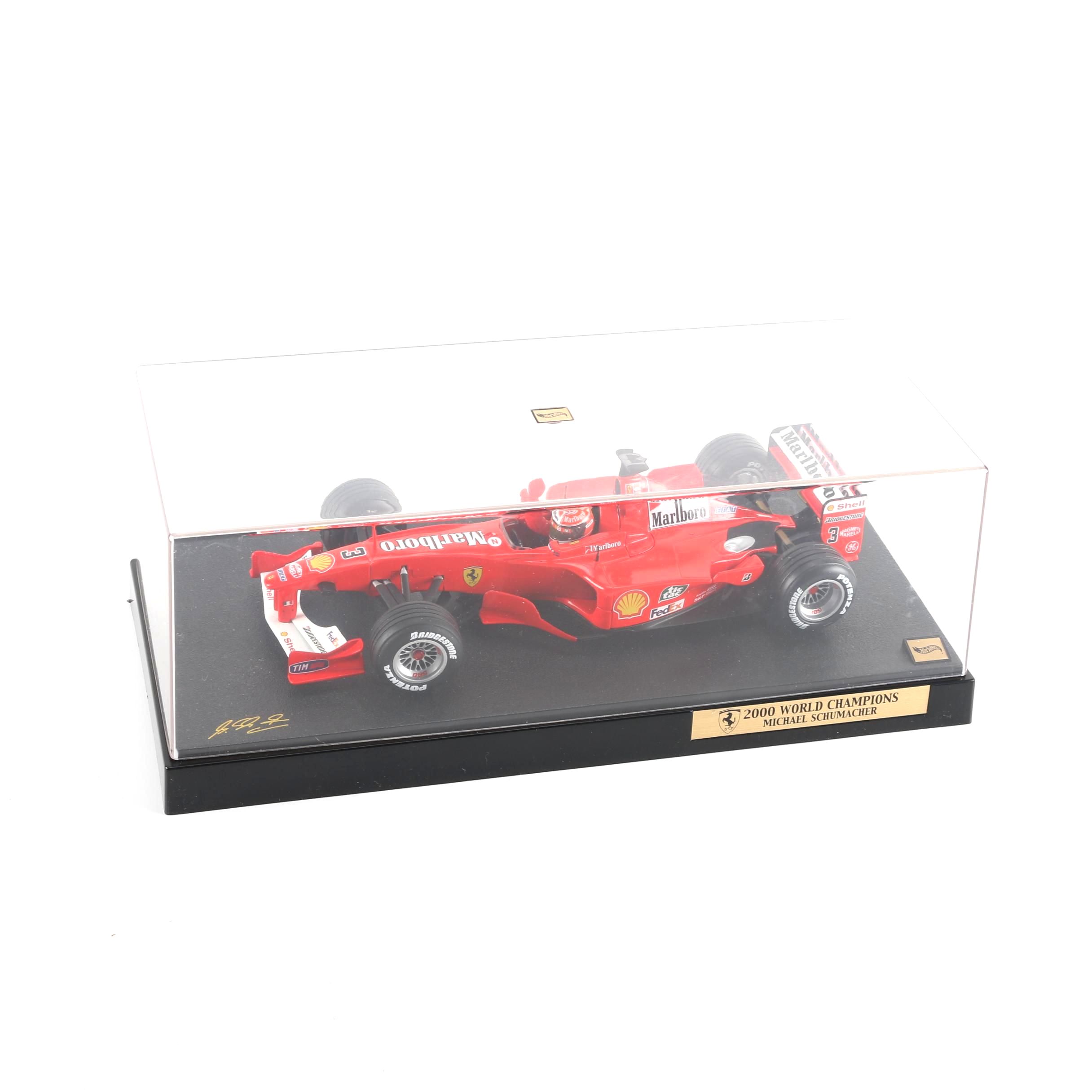 Hot Wheels Limited Edition Michael Schumacher F1 Die-Cast Car