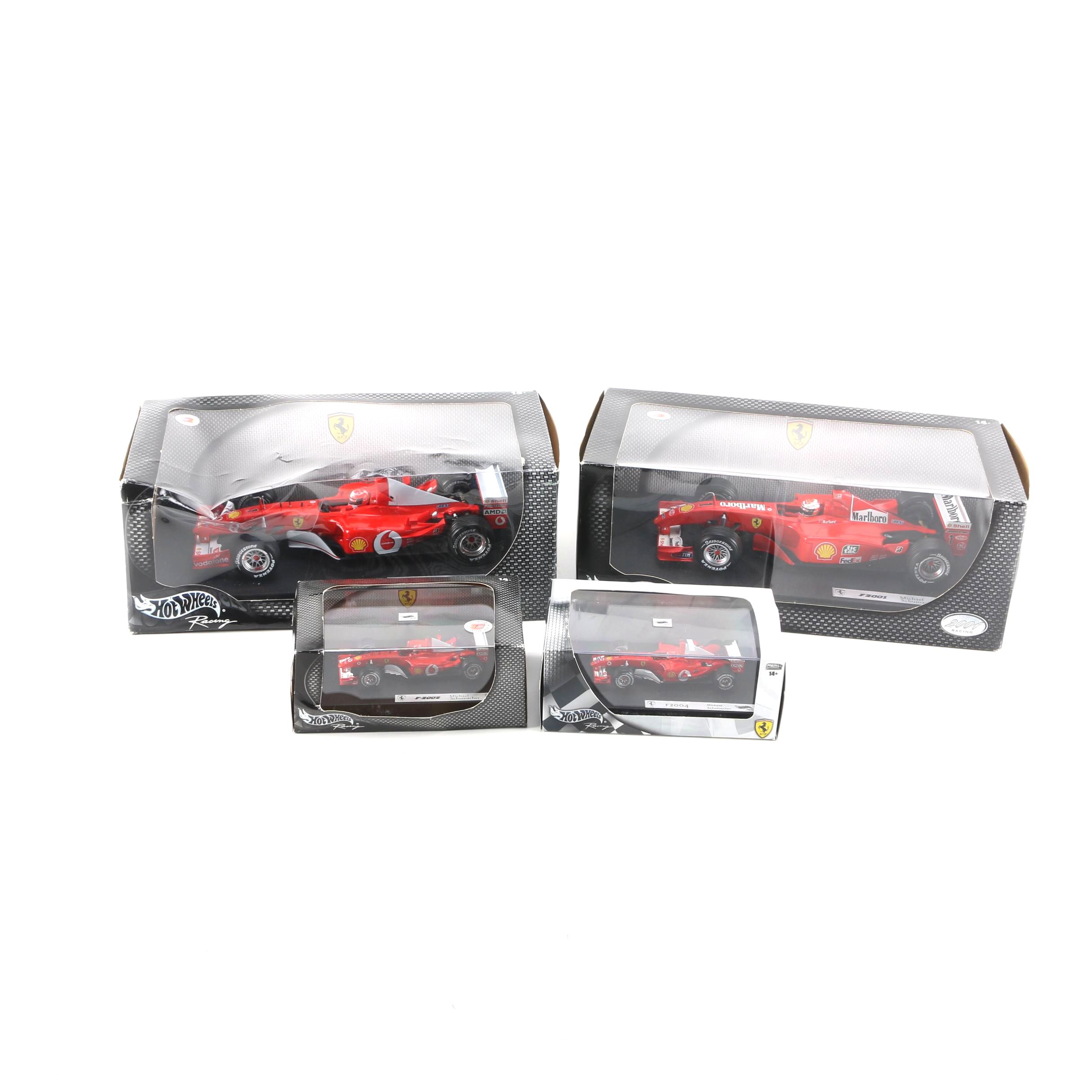 Hot Wheels Michael Schumacher Racing Cars
