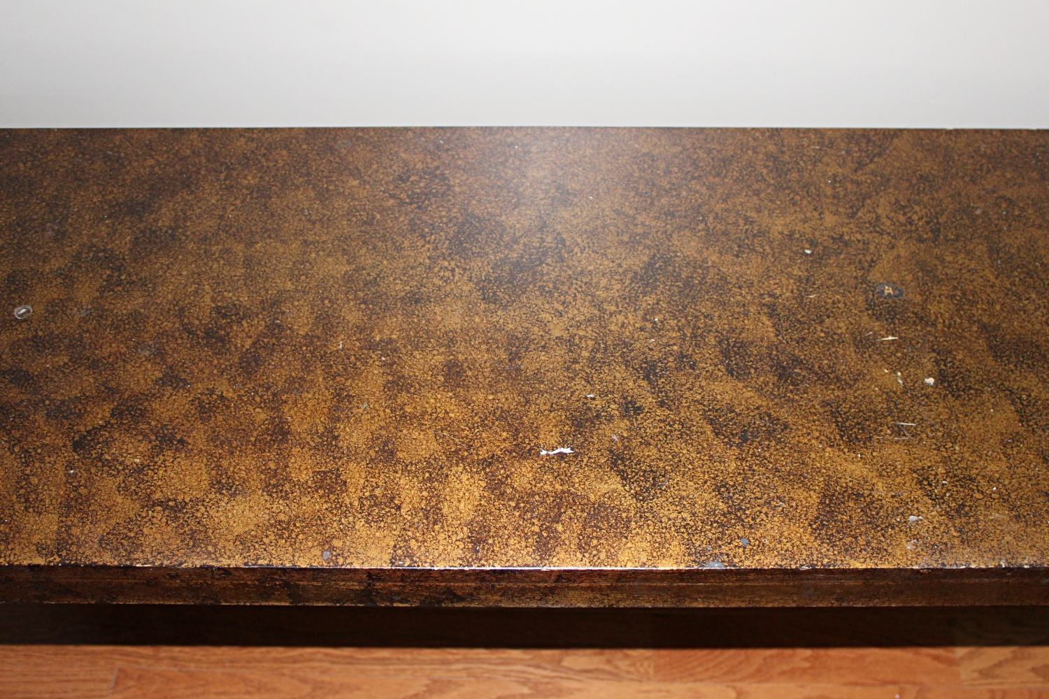 Faux Finish Console Table