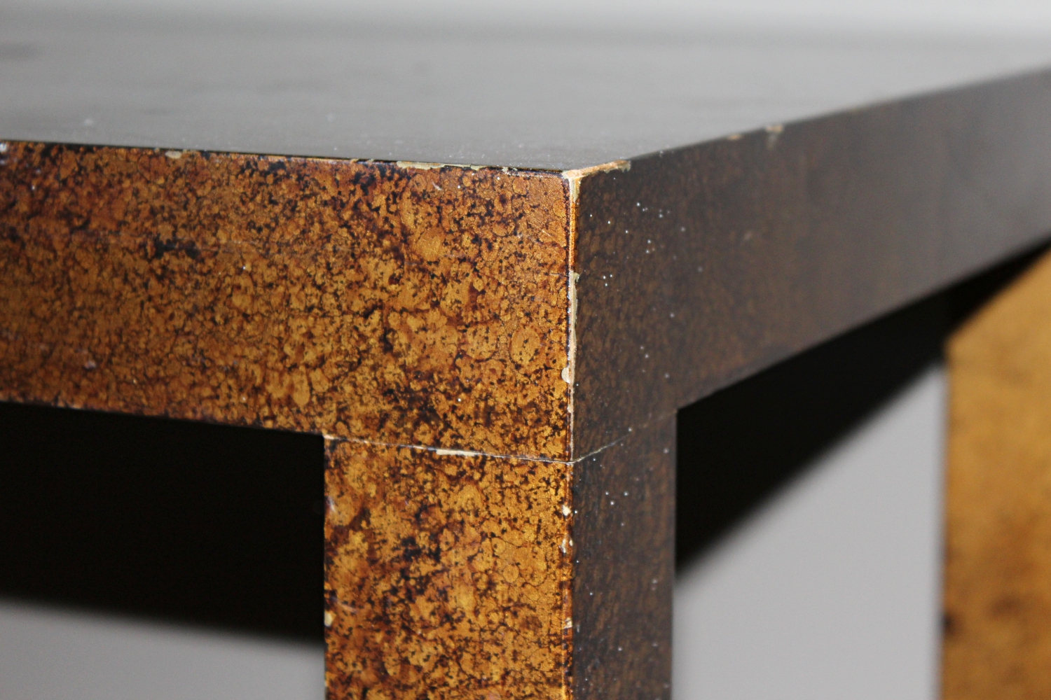 Faux Finish Console Table