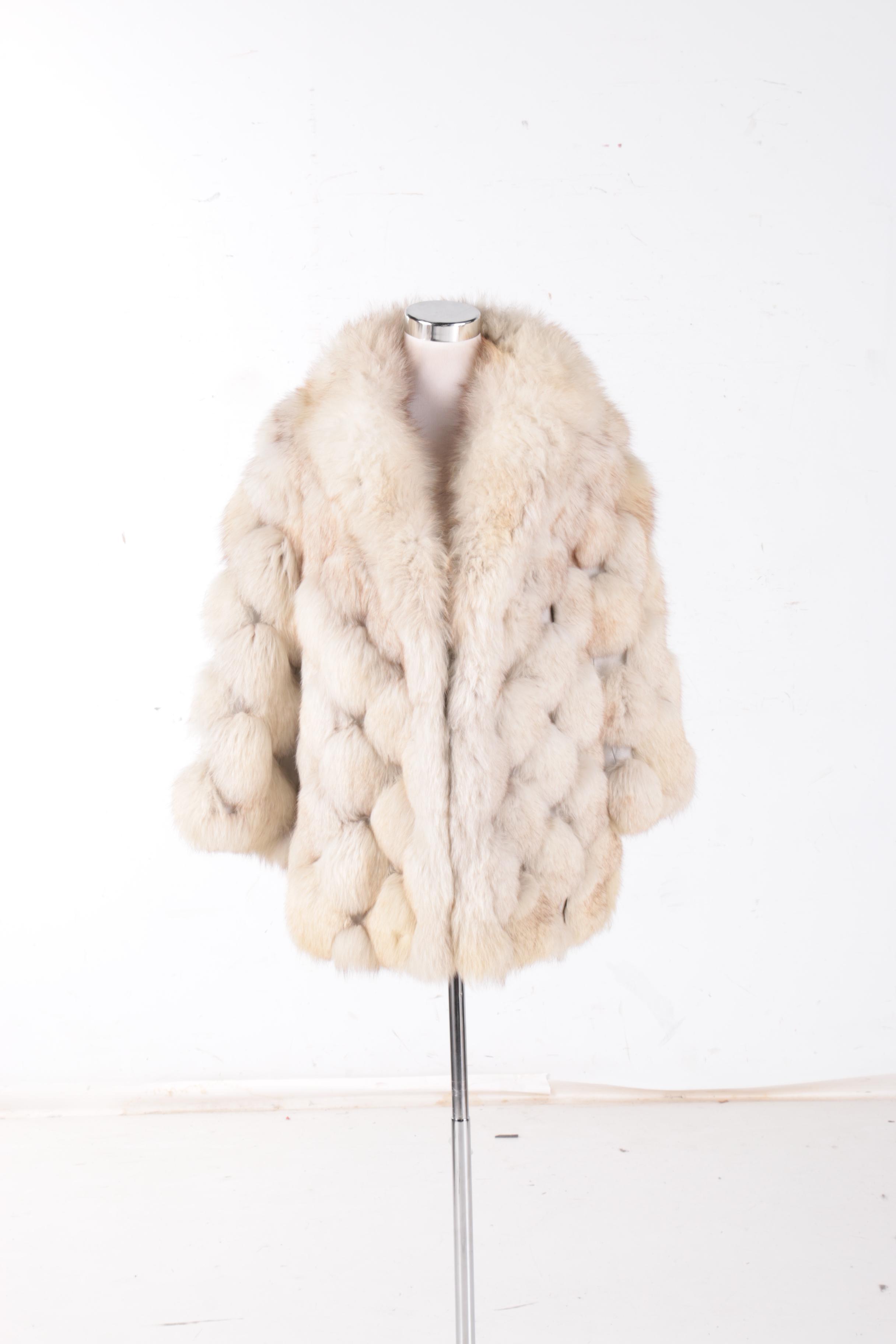 Vintage I. Kleinfeld & Son Fox Fur Coat
