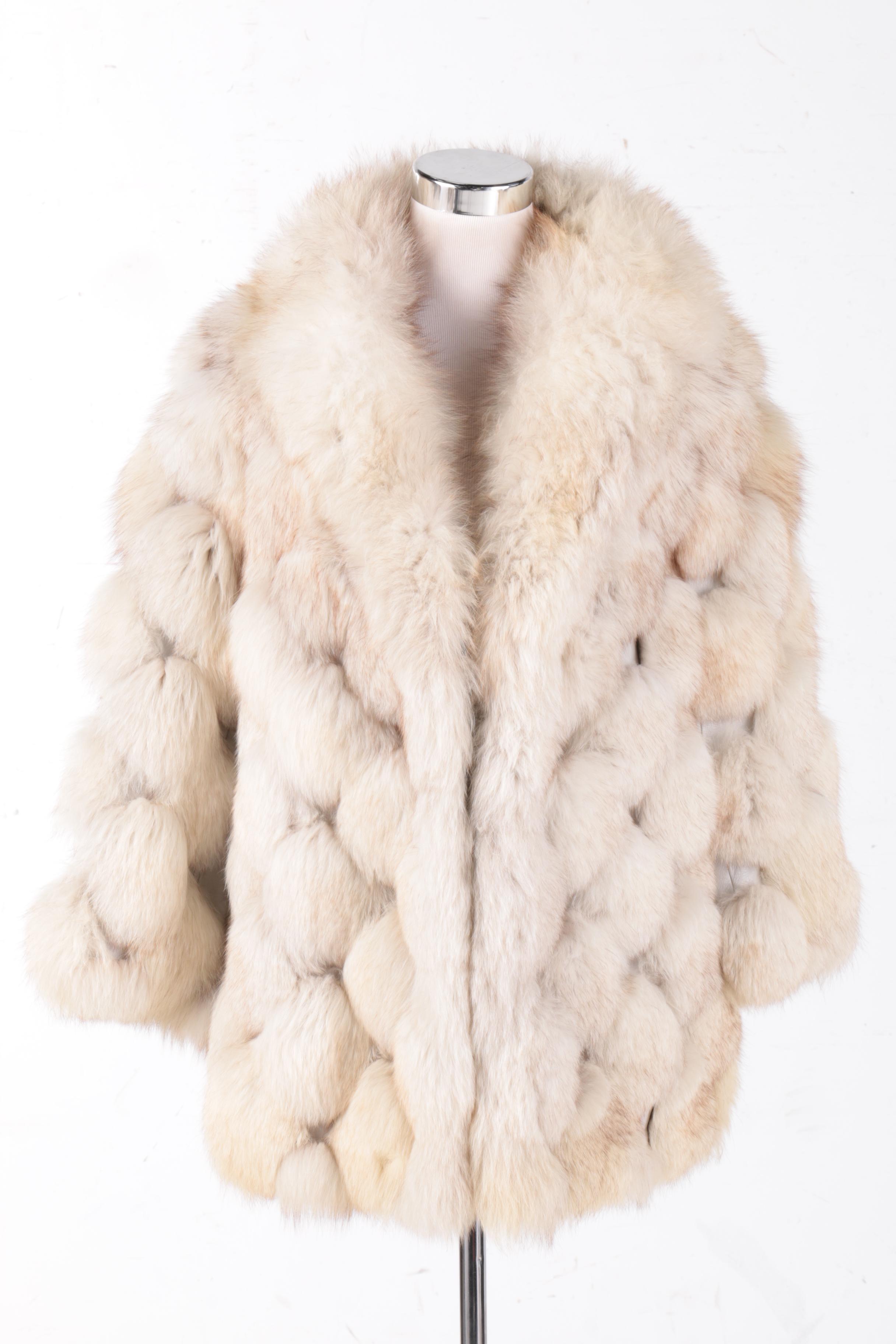 Vintage I. Kleinfeld & Son Fox Fur Coat