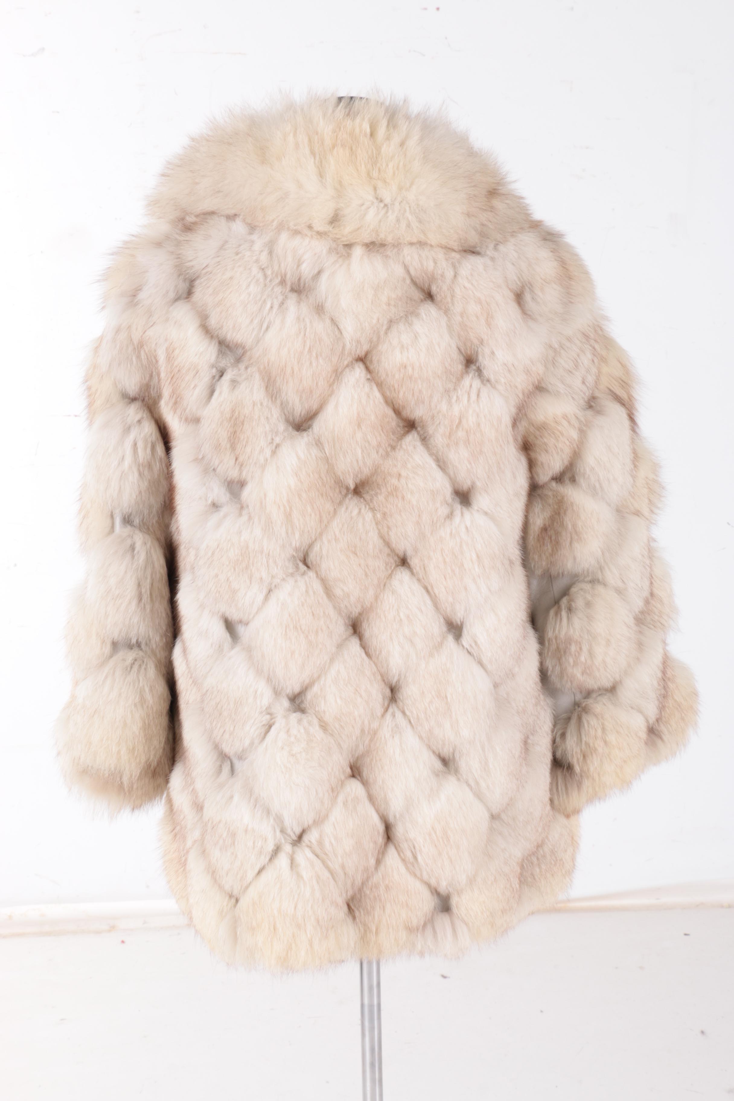 Vintage I. Kleinfeld & Son Fox Fur Coat