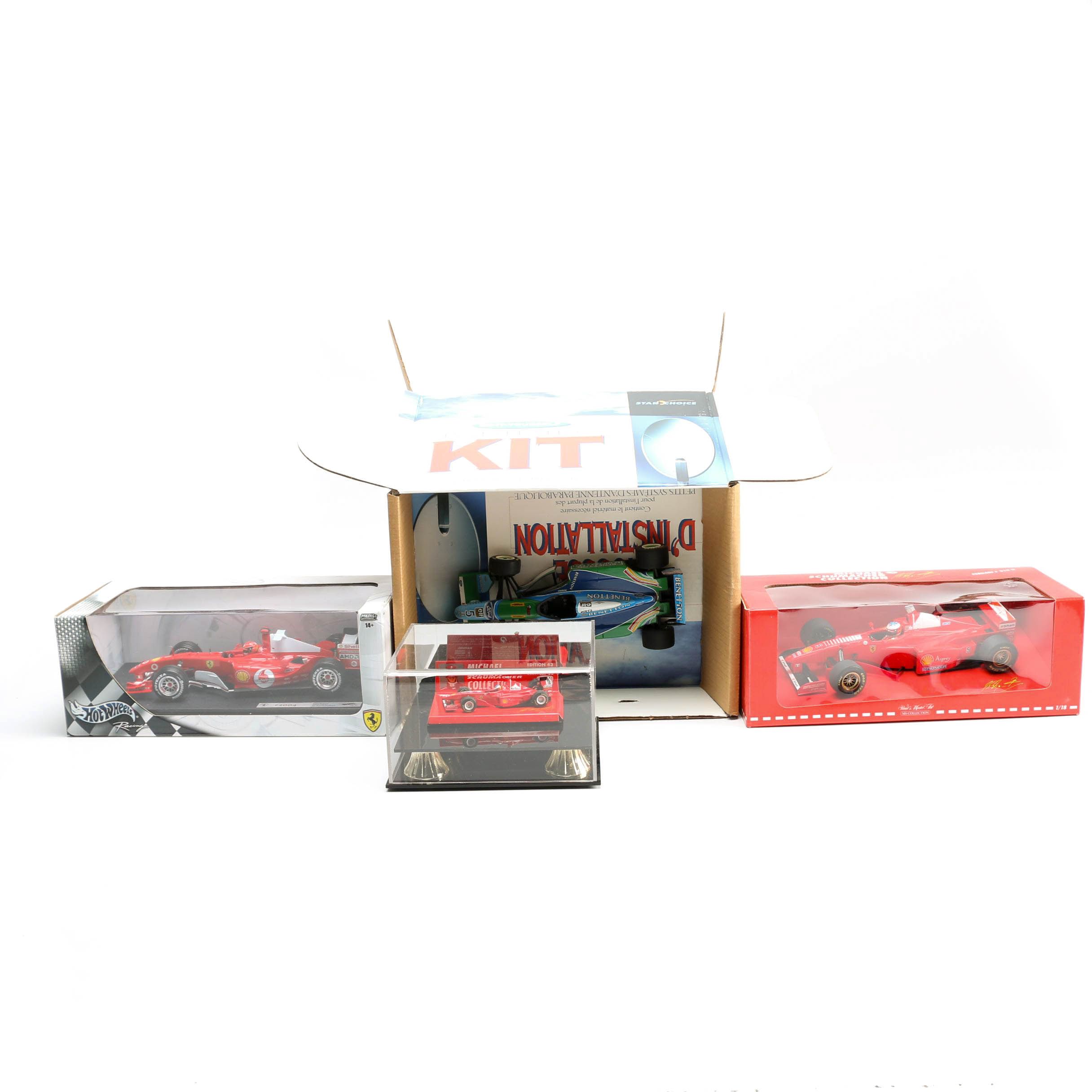 F1 Replica Models Including Michael Schumacher