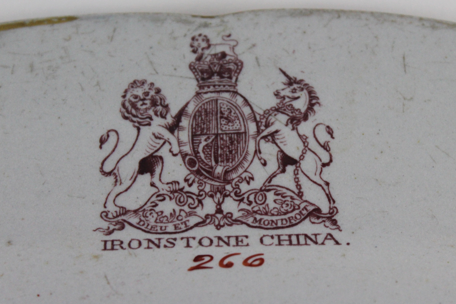 Ironstone Platter