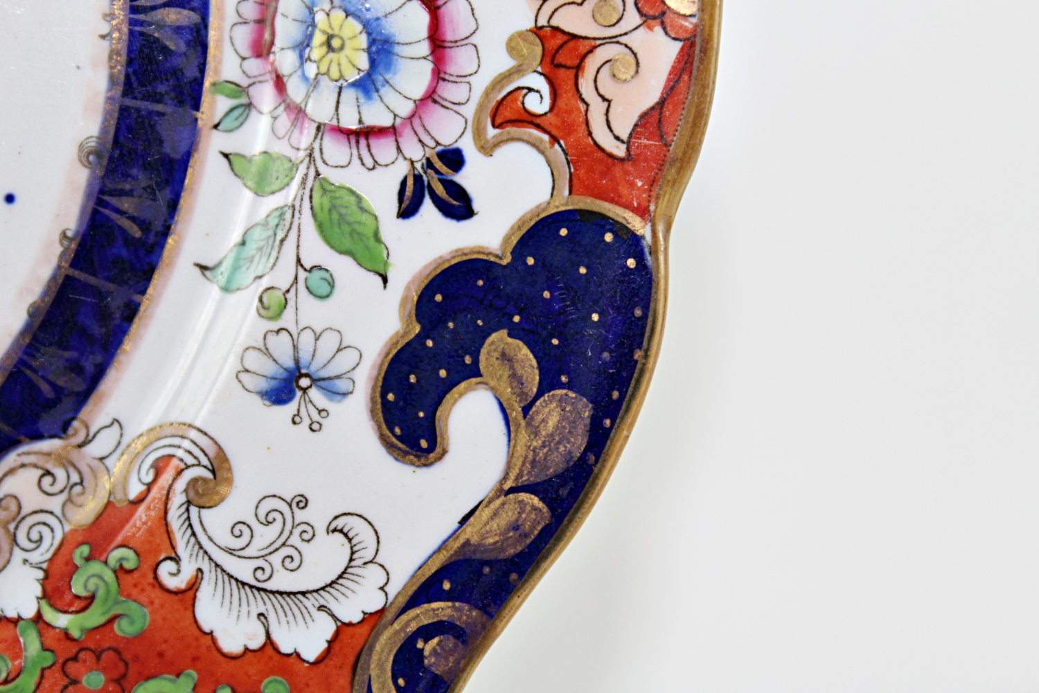 Antique Ashworth Ironstone Plate