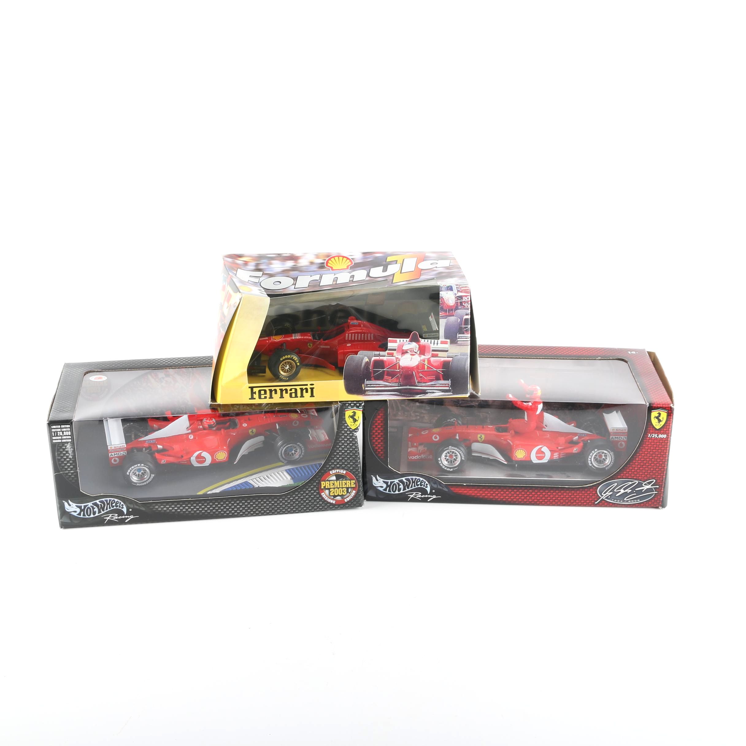 Ferrari Scale Replicas Featuring Hot Wheels