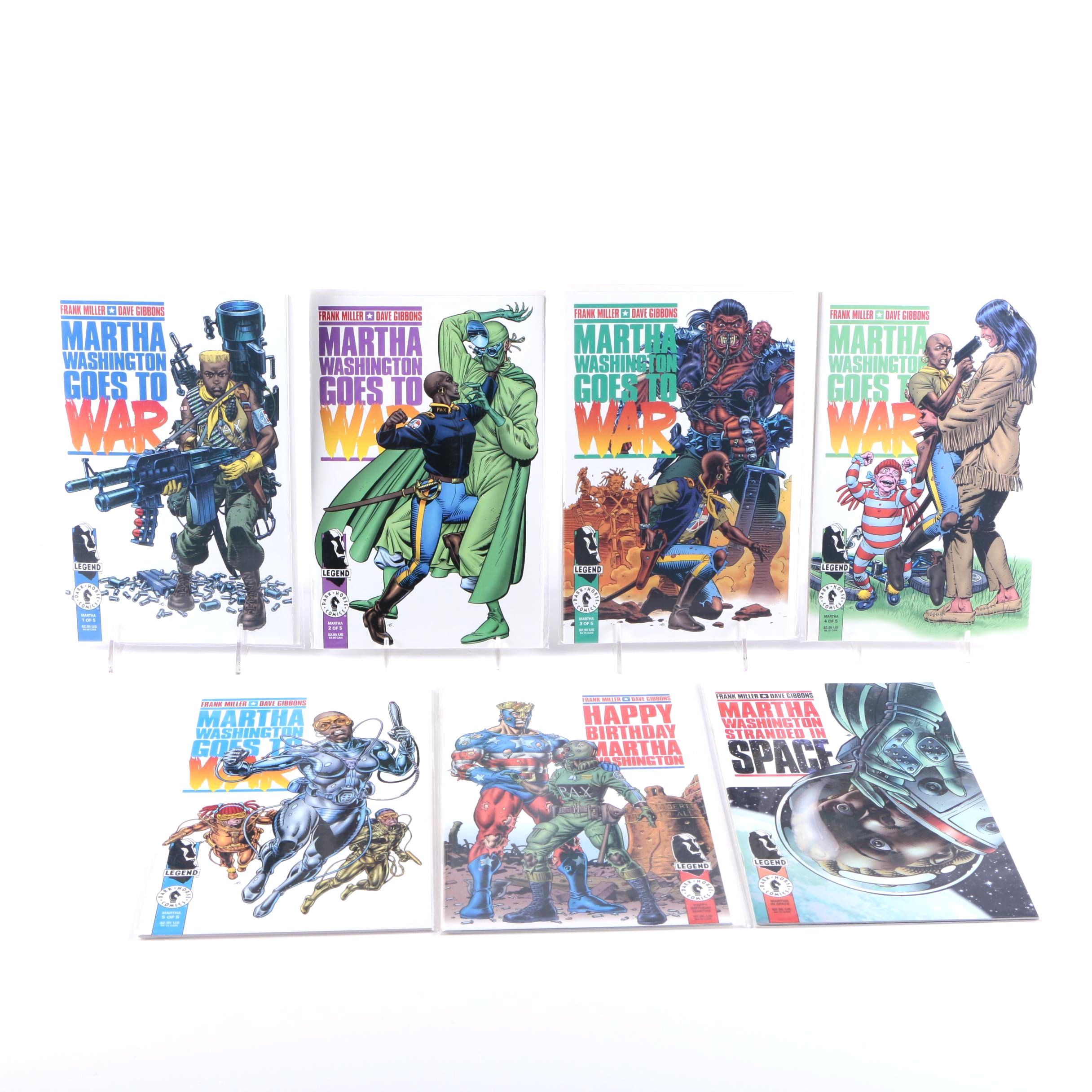 Complete "Martha Washington" Miniseries Comics