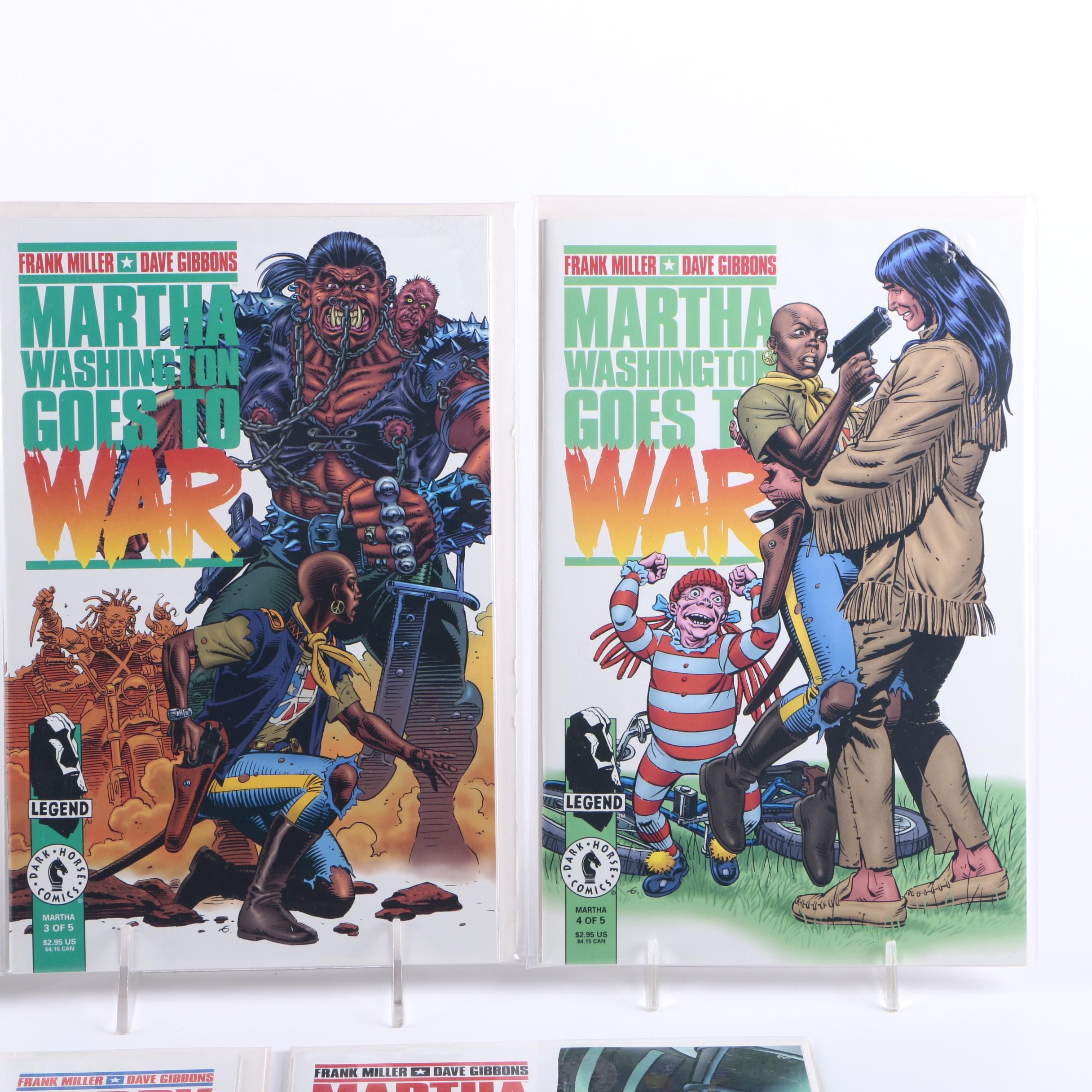 Complete "Martha Washington" Miniseries Comics