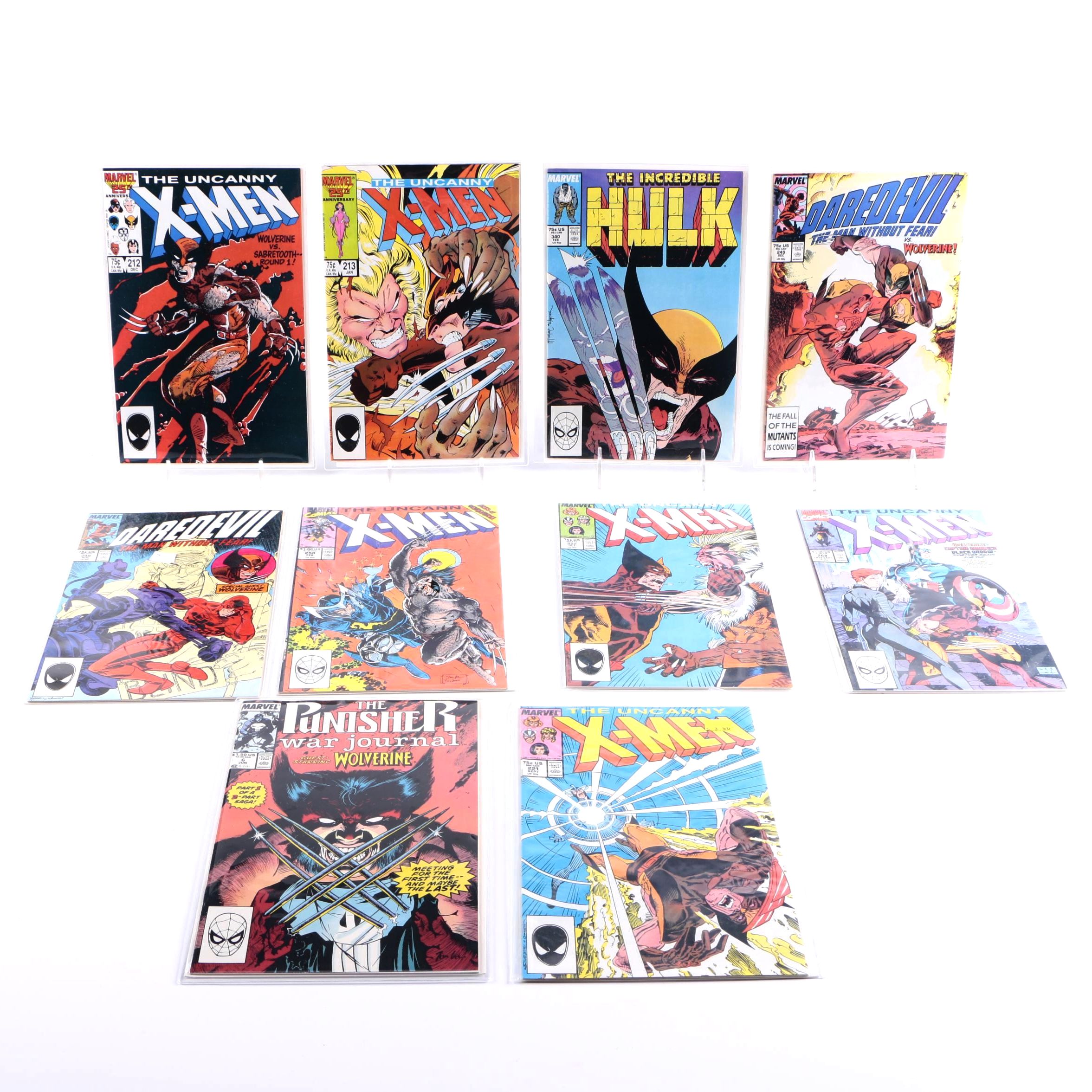 Assorted Comics Starring Wolverine