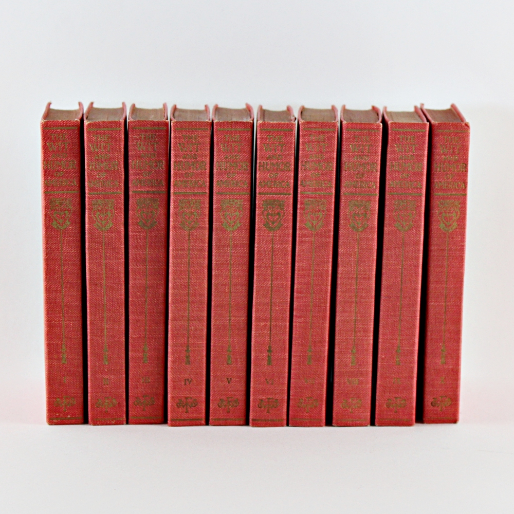1911 "The Wit and Humor of America" by Marshall P. Wilder