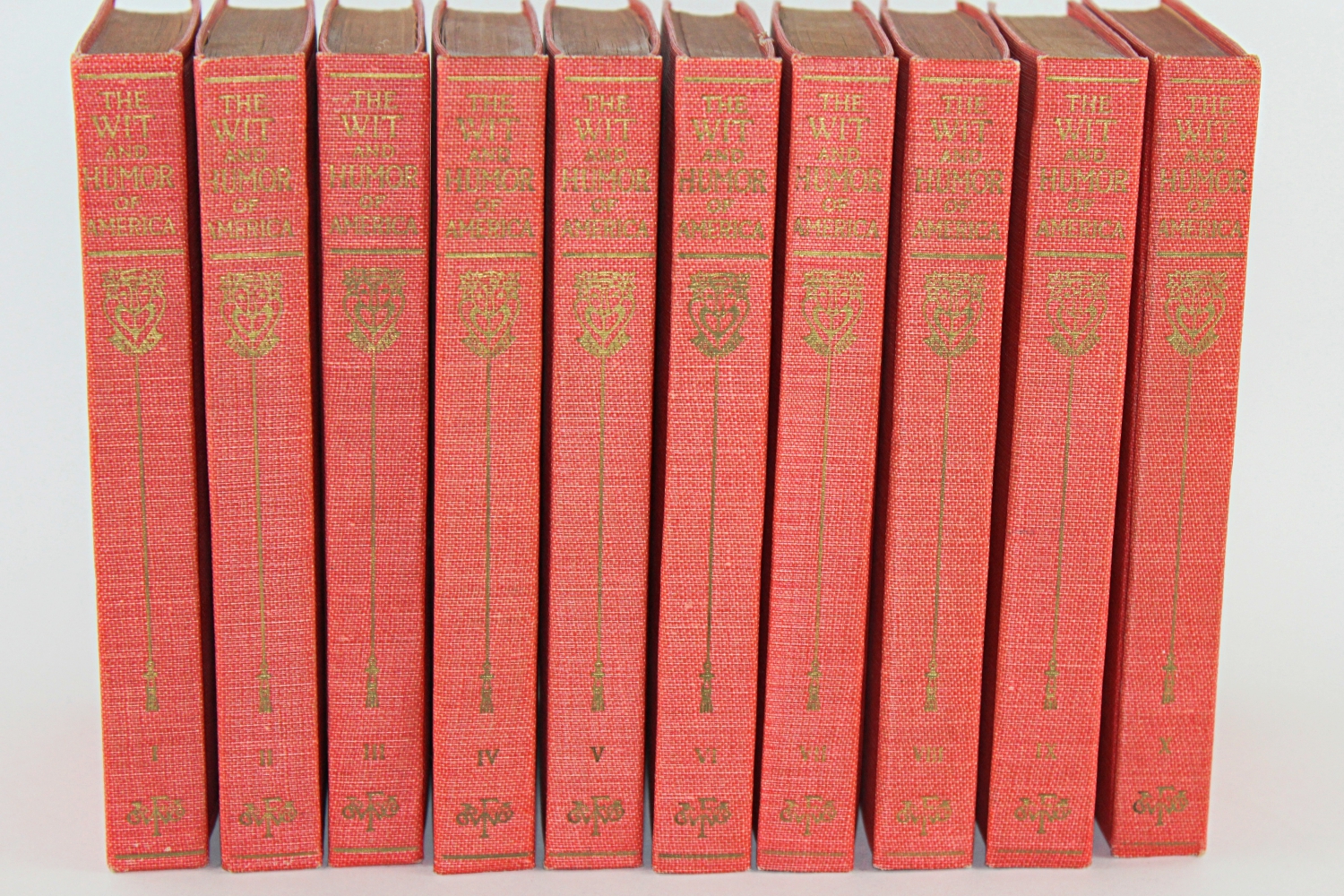 1911 "The Wit and Humor of America" by Marshall P. Wilder