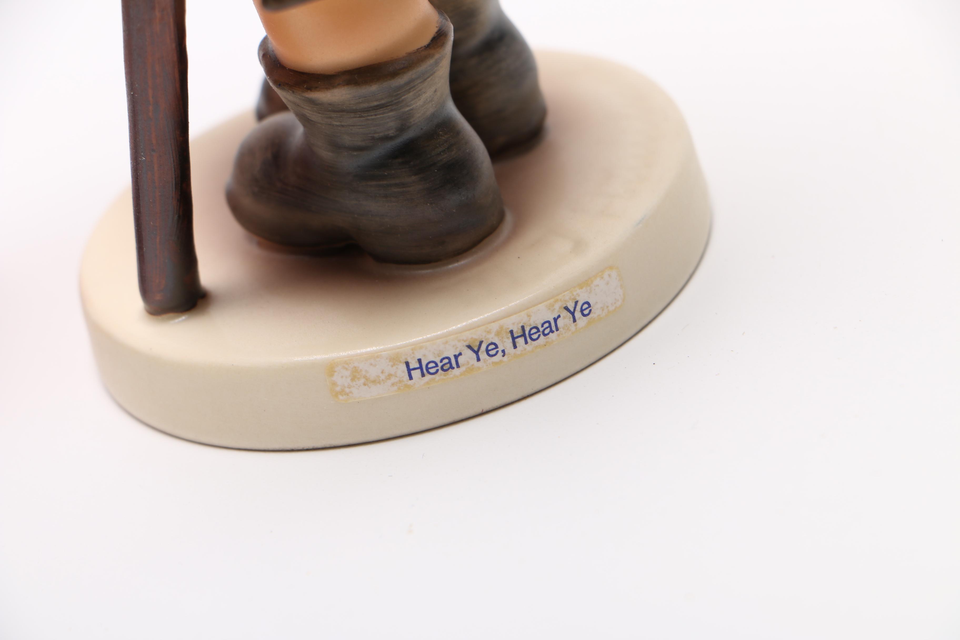 Hummel "Hear Ye, Hear Ye" and "Heart's Delight" Figurines