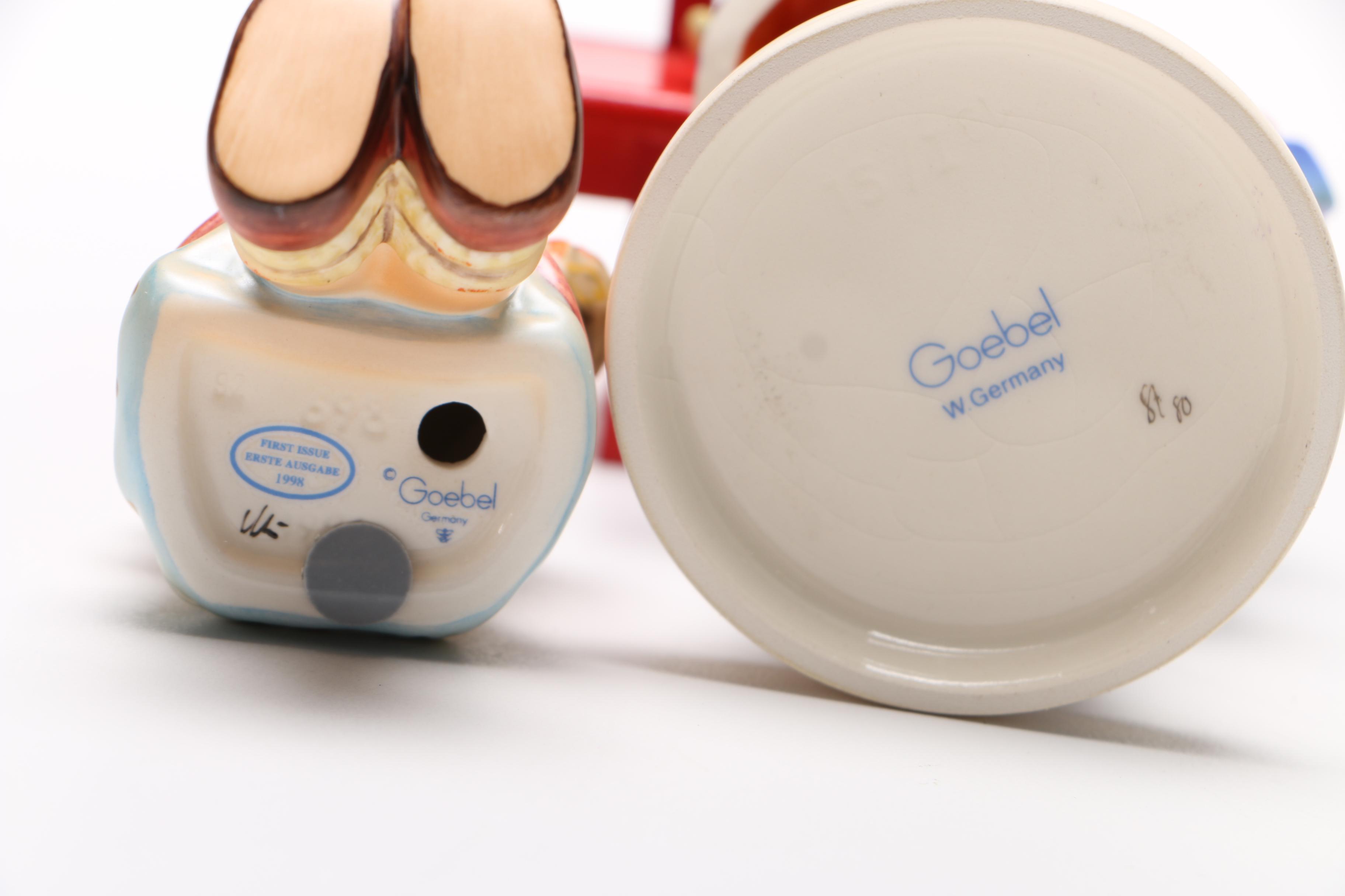 Hummel "Hear Ye, Hear Ye" and "Heart's Delight" Figurines