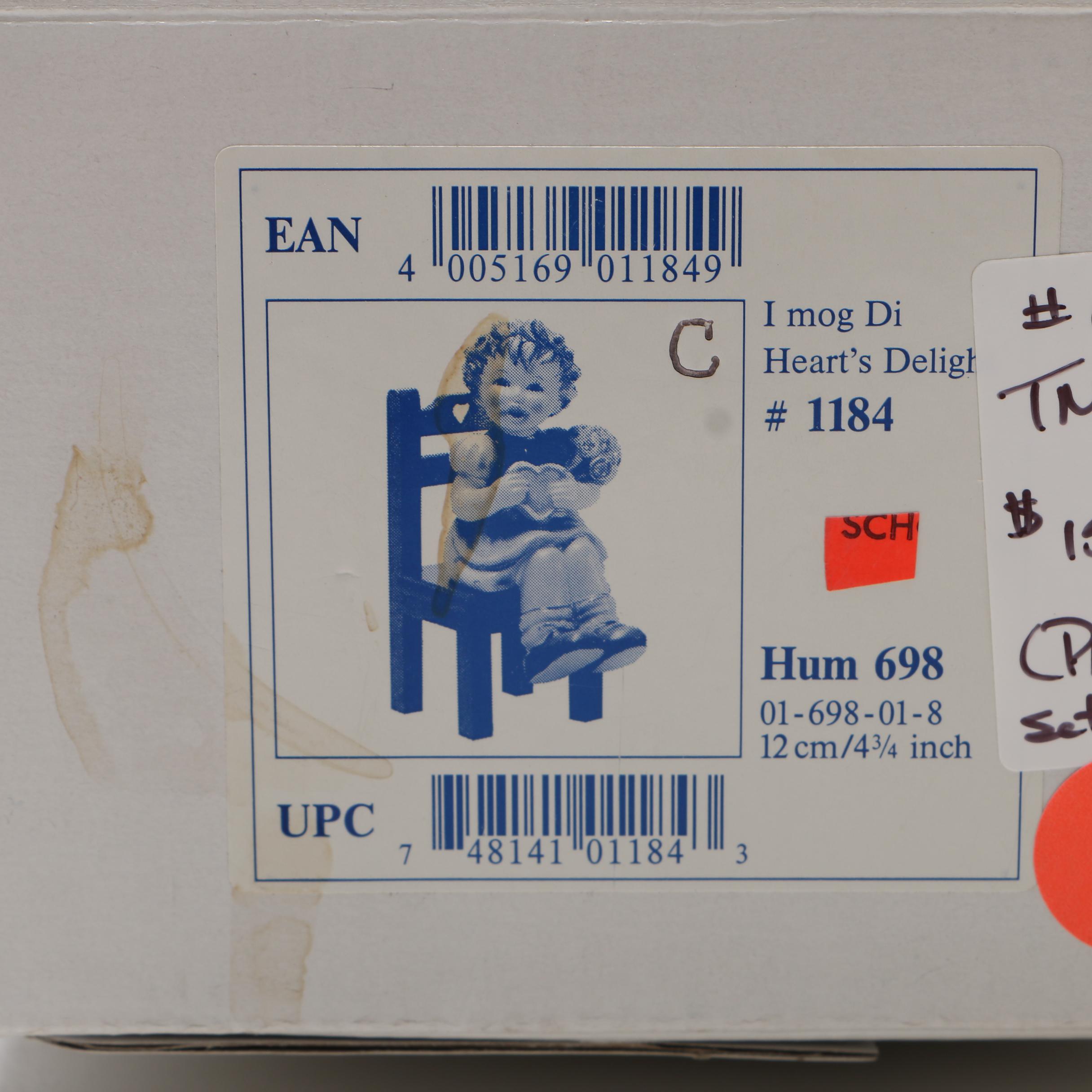 Hummel "Hear Ye, Hear Ye" and "Heart's Delight" Figurines