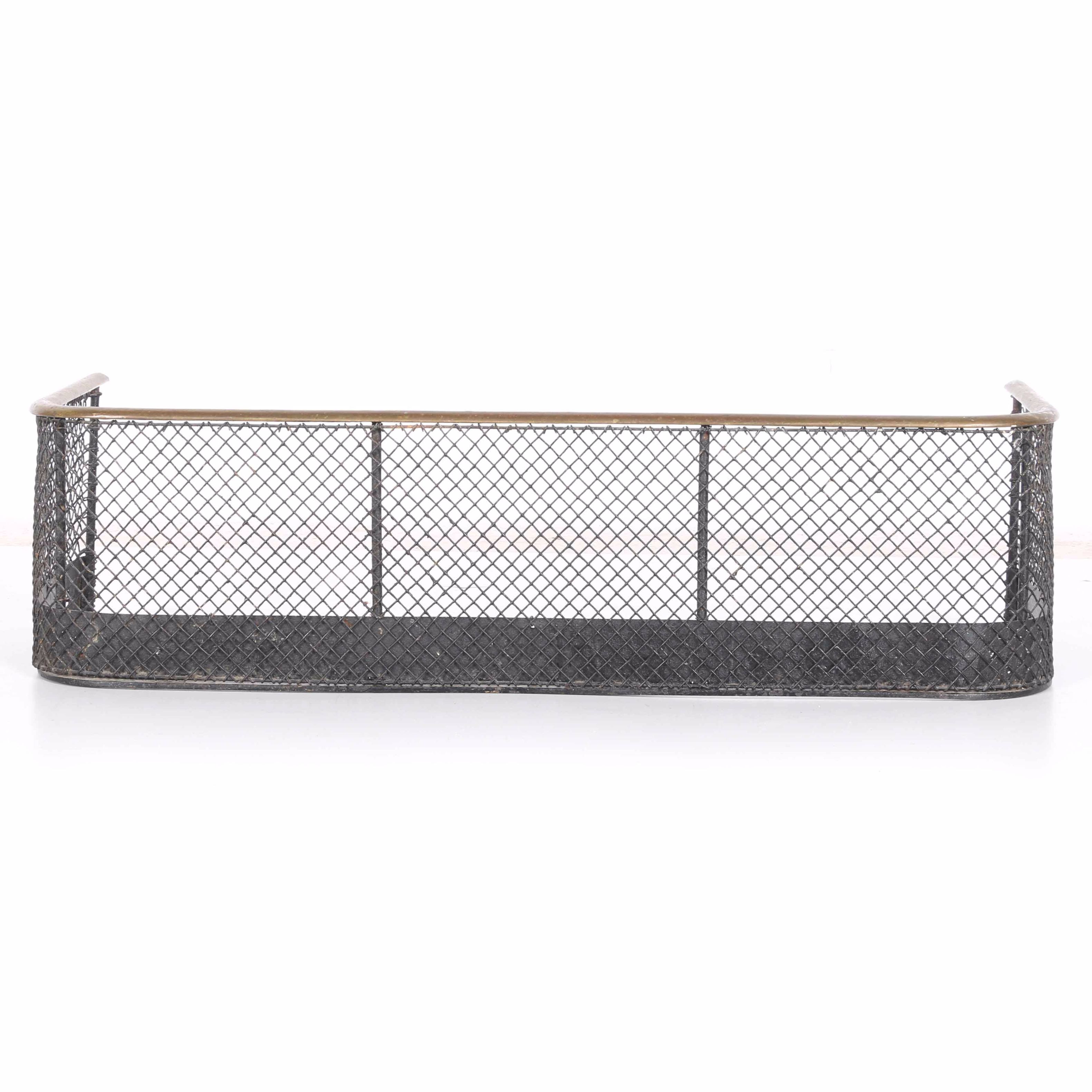 Brass Tone Fireplace Fender