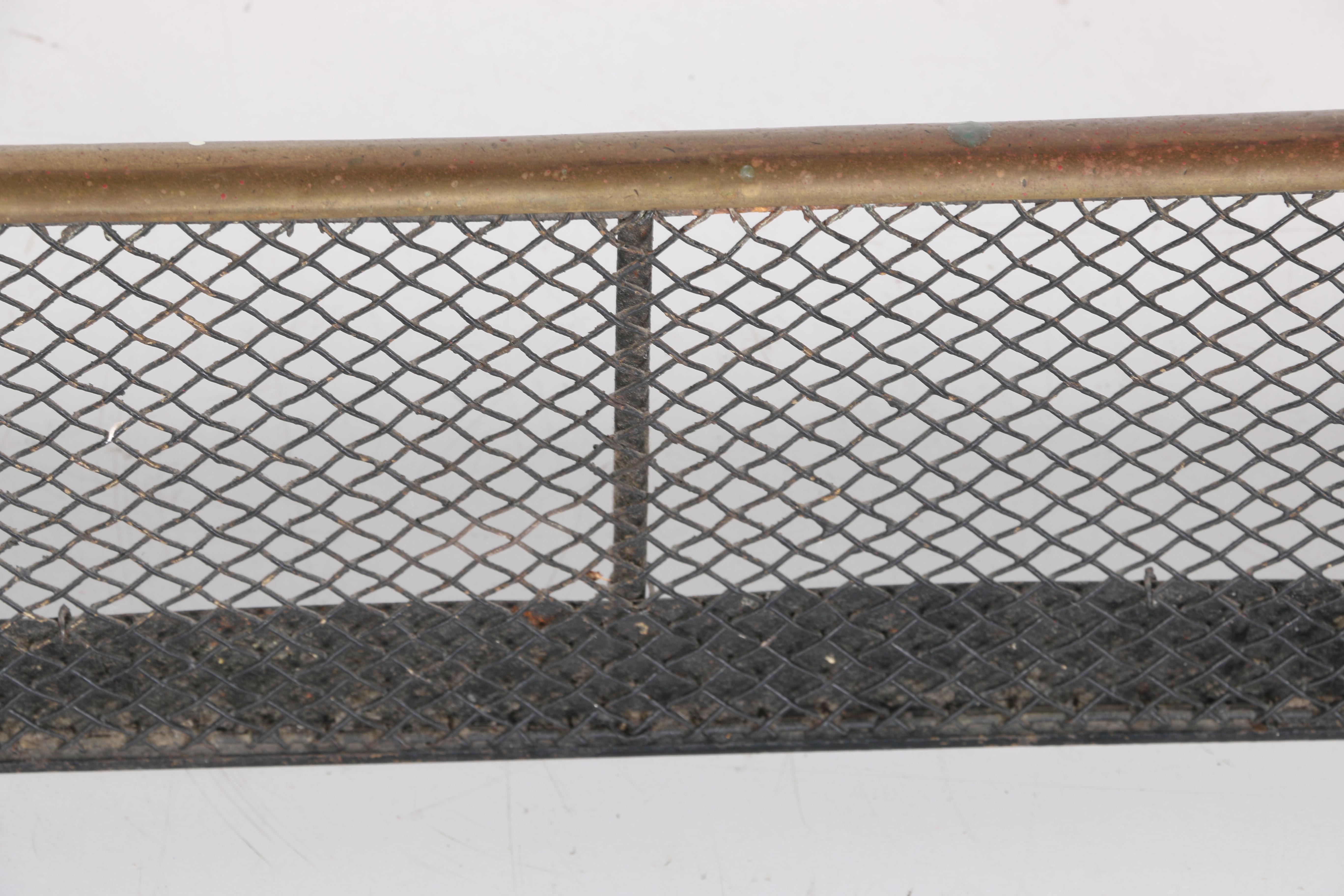 Brass Tone Fireplace Fender