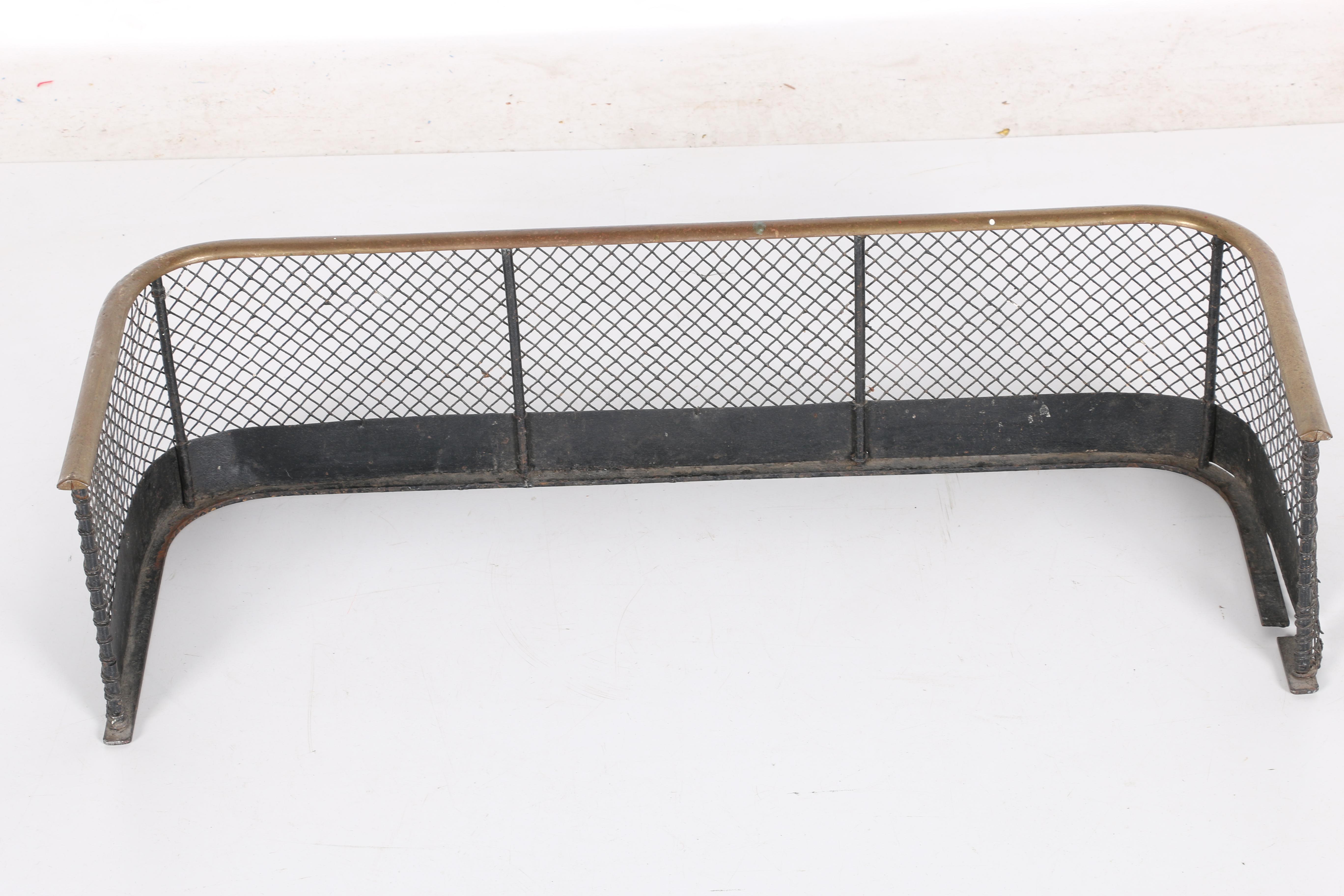 Brass Tone Fireplace Fender