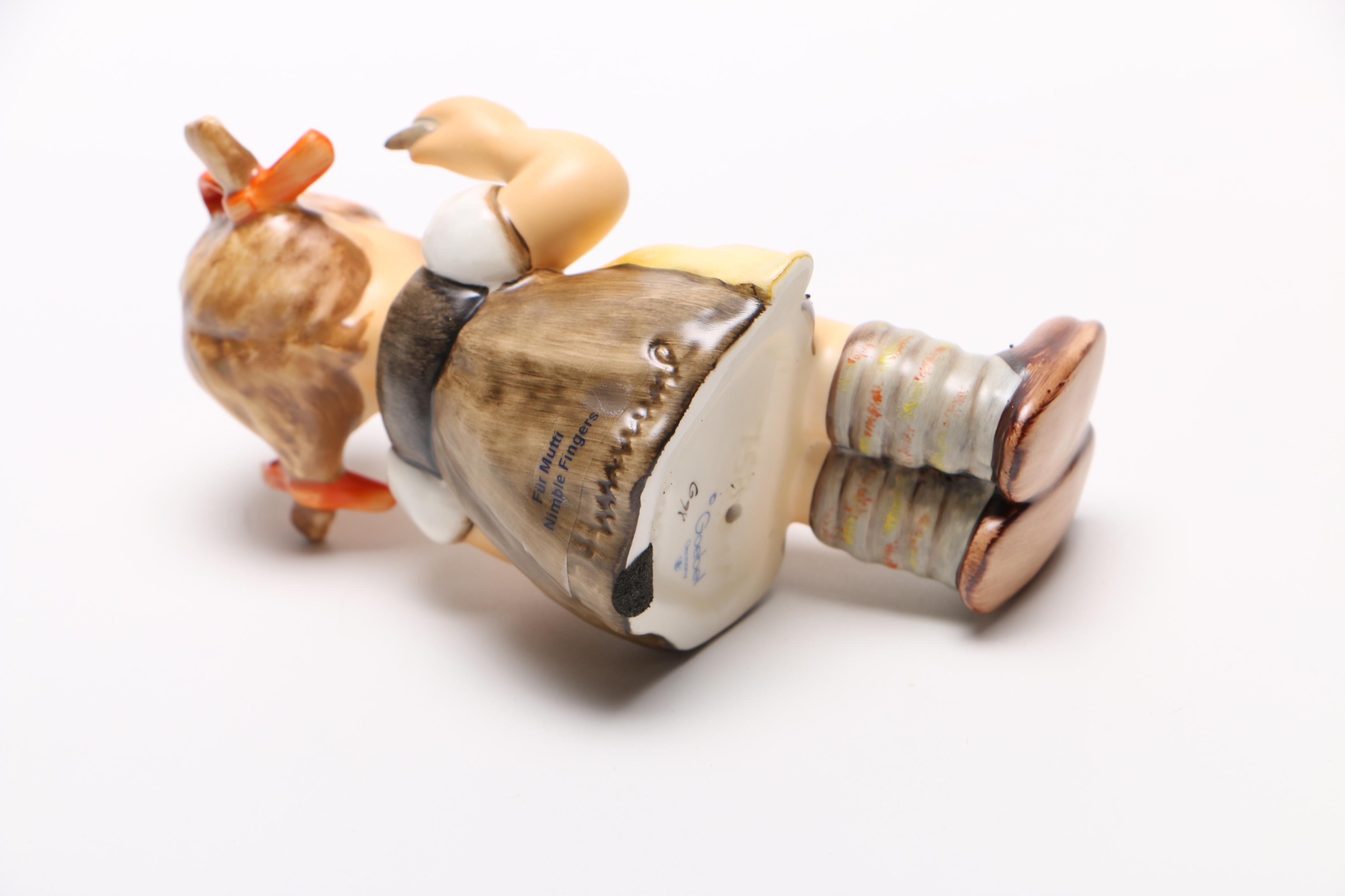 Hummel "Nimble Fingers" Figurine