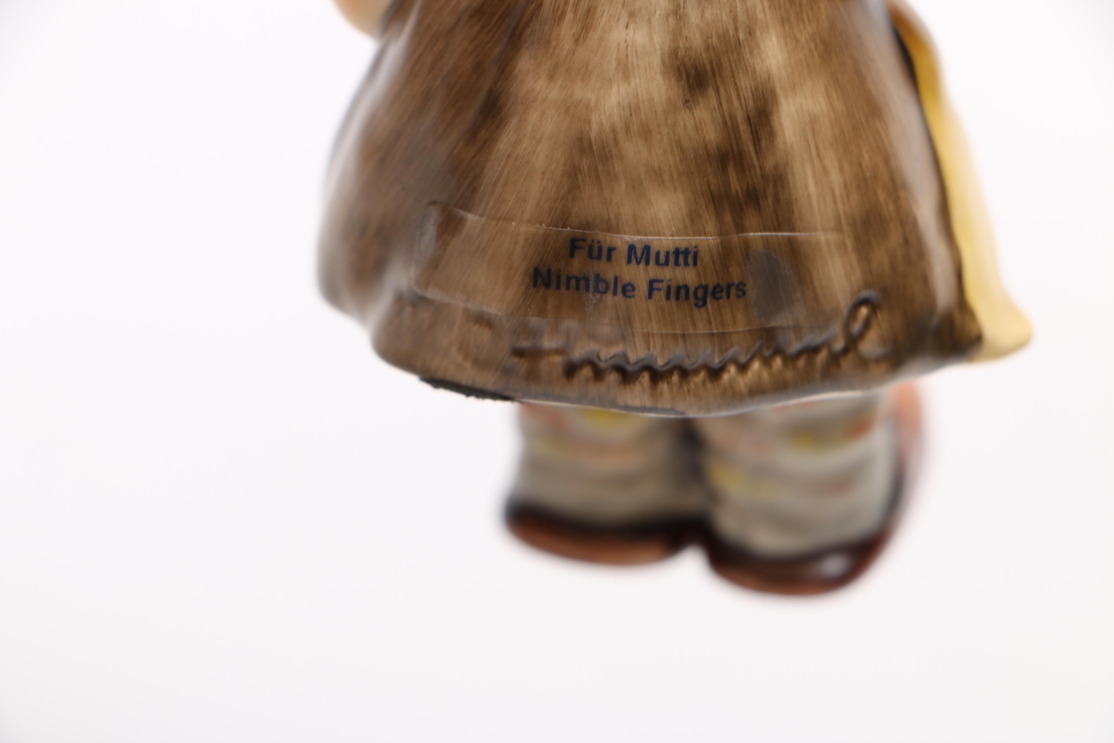 Hummel "Nimble Fingers" Figurine