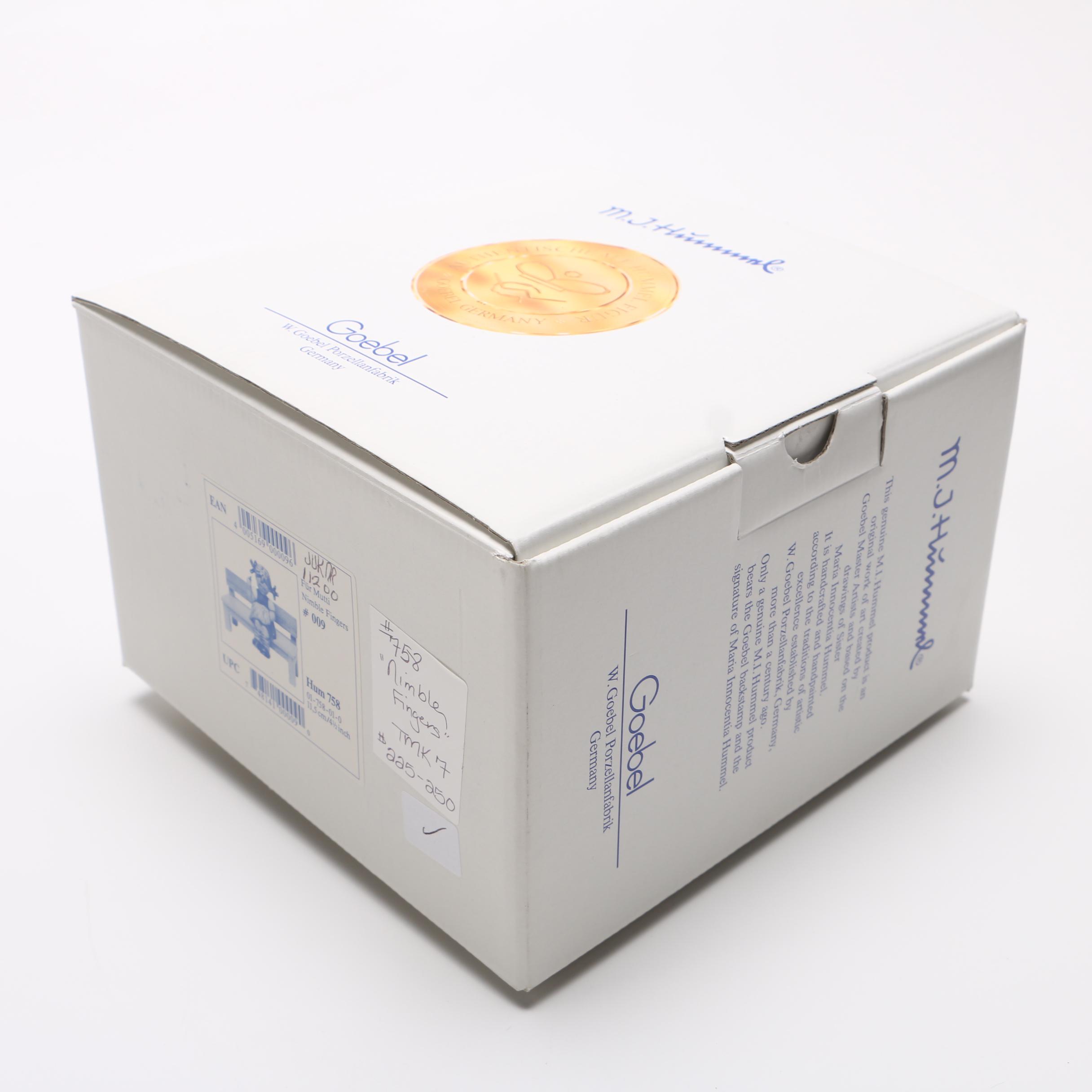 Hummel "Nimble Fingers" Figurine