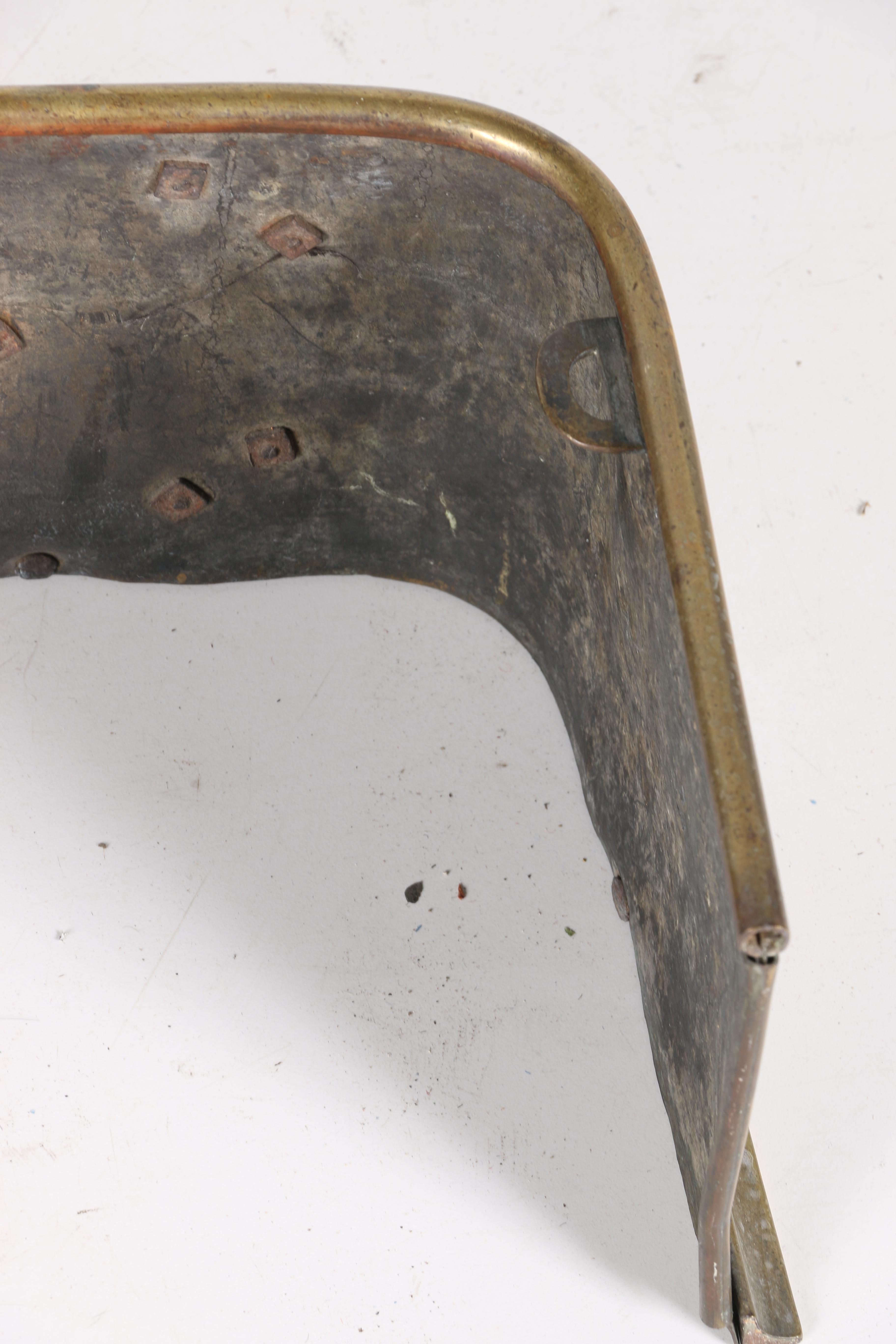 Victorian Brass Fire Fender